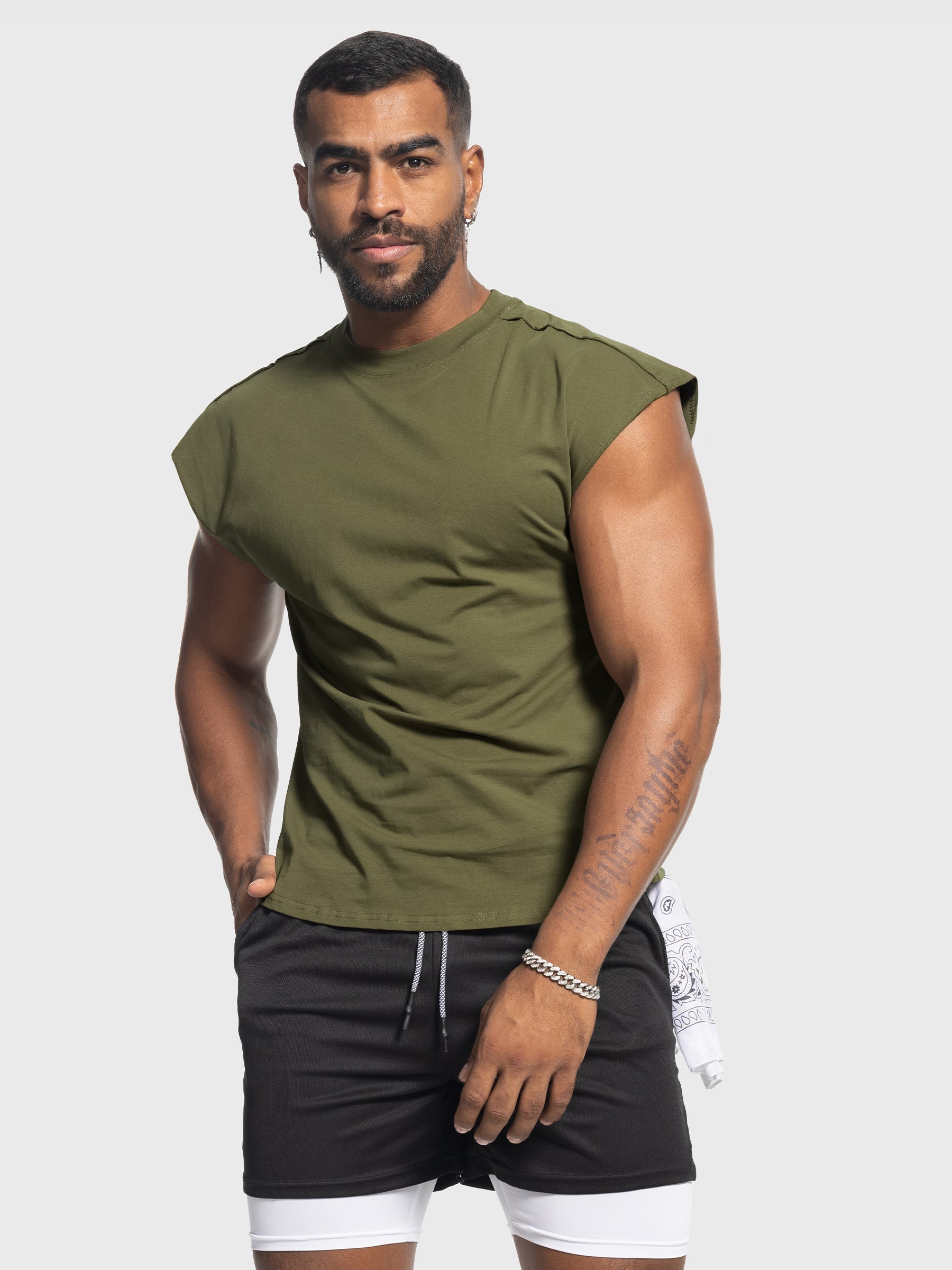 Icon Tech Cotton Tank - Ahaselected