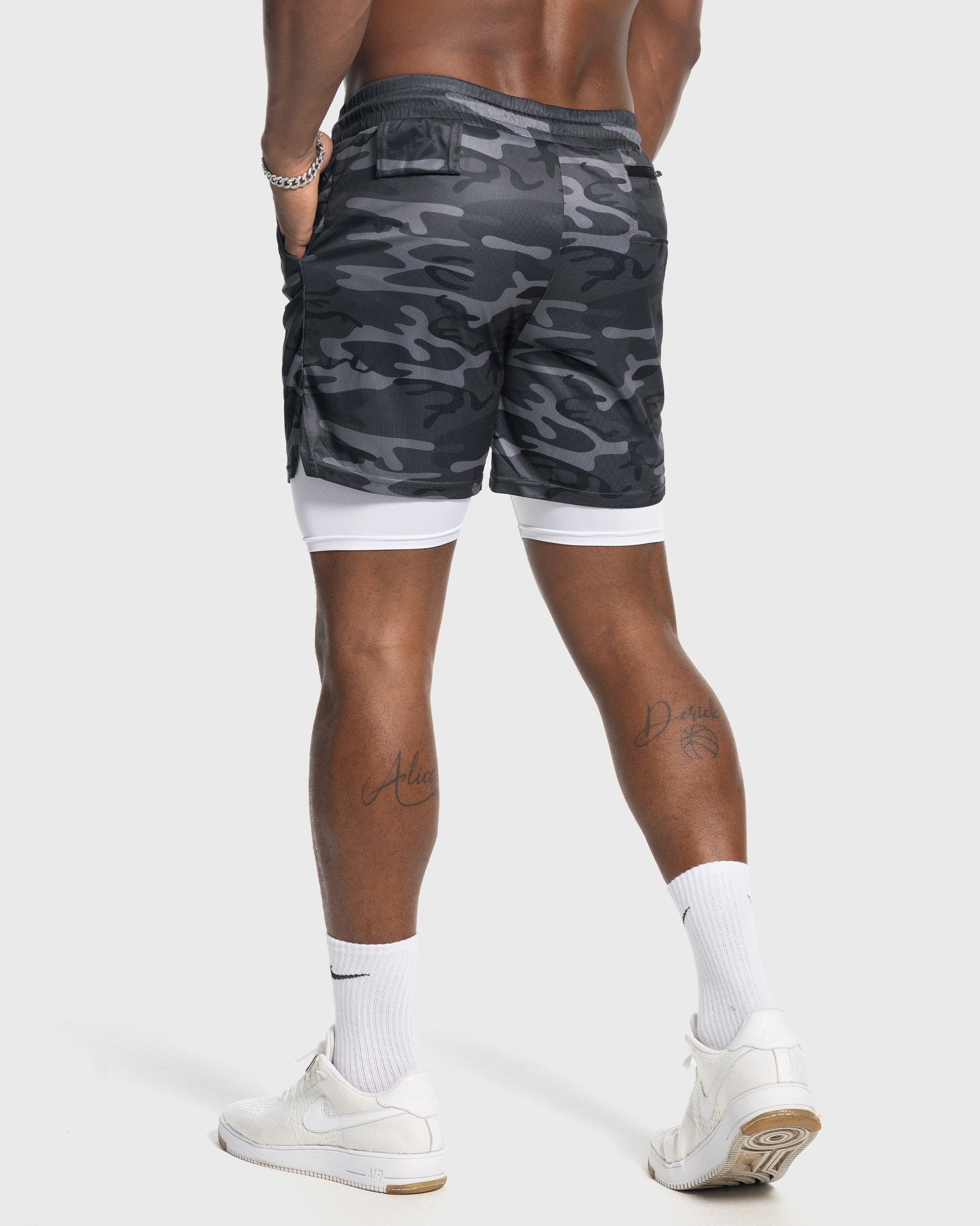 7" Kinetic Pocket Lined 2 in 1 Mesh Stretch Short - Ahaselected