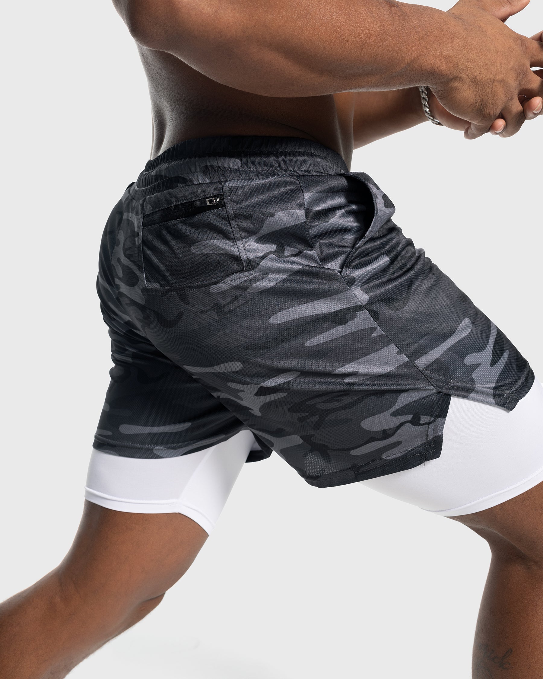 3-Pack 7" Kinetic Pocket Lined 2 in 1 Mesh Short - Ahaselected