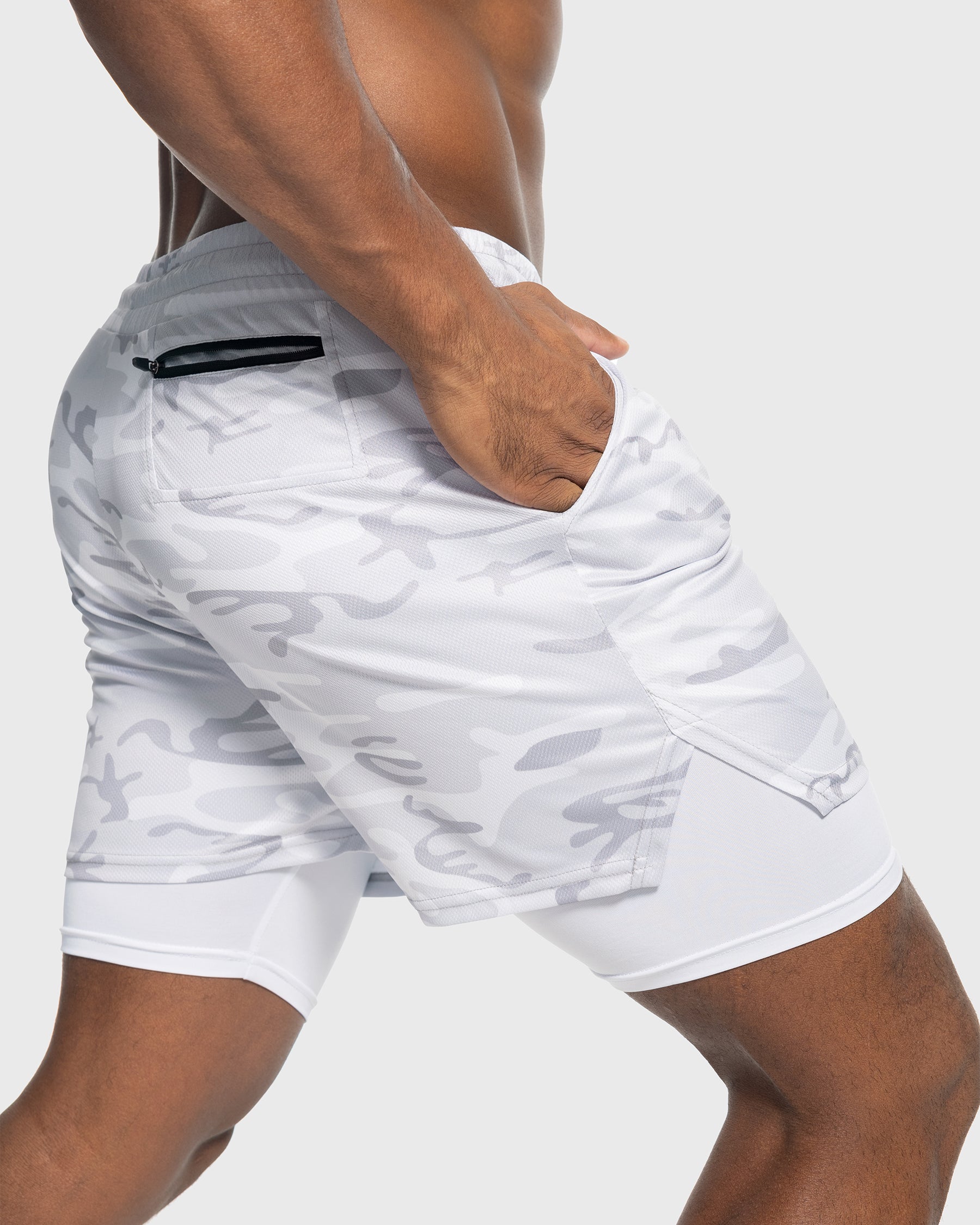 3-Pack 7" Kinetic Pocket Lined 2 in 1 Mesh Short - Ahaselected