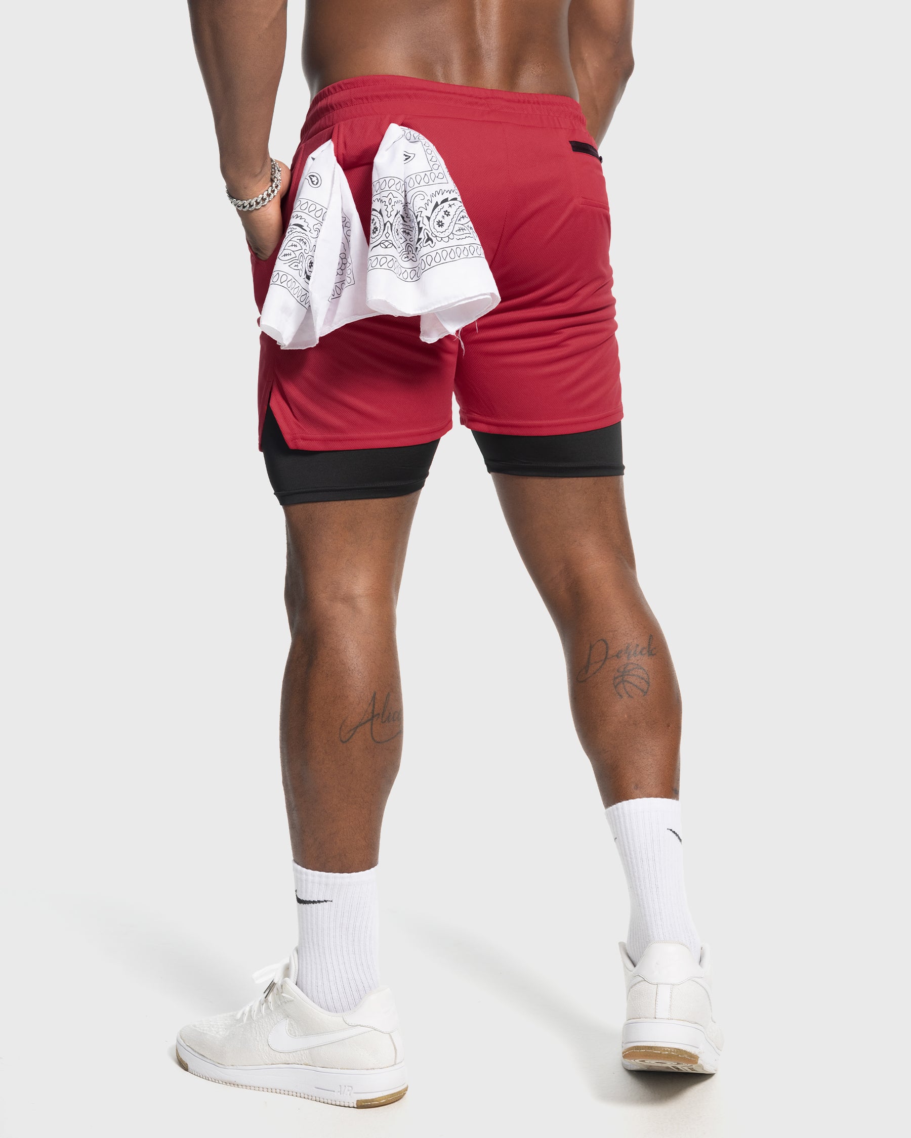 7" Kinetic Pocket Lined 2 in 1 Mesh Stretch Short - Ahaselected
