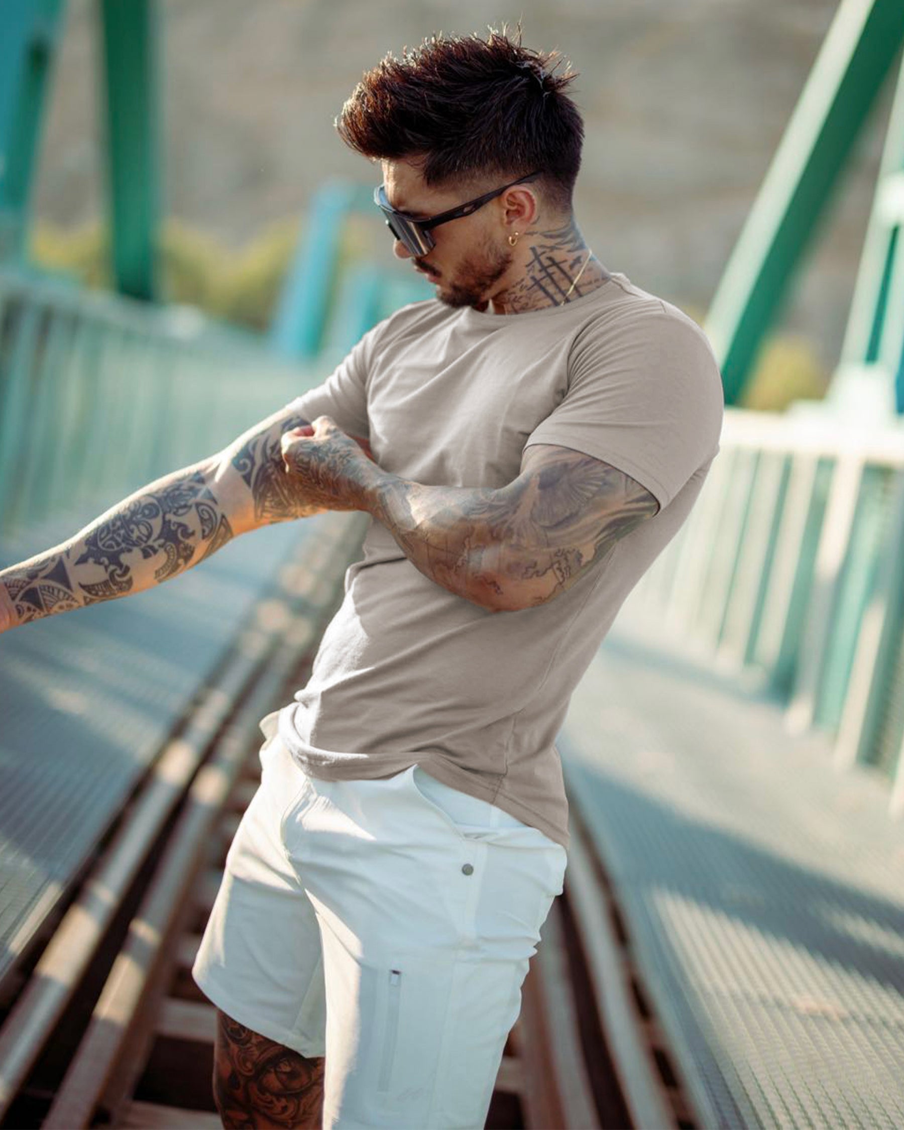 5-Pack All Day Elite Curve-Hem Tee - Ahaselected