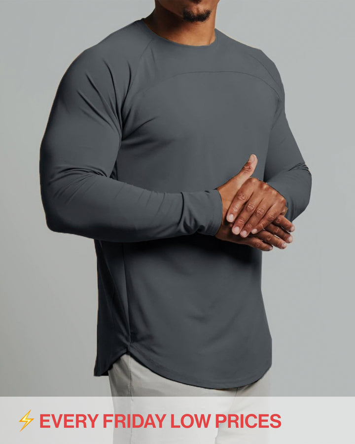 Trabajo de puntada Performance Manga larga 