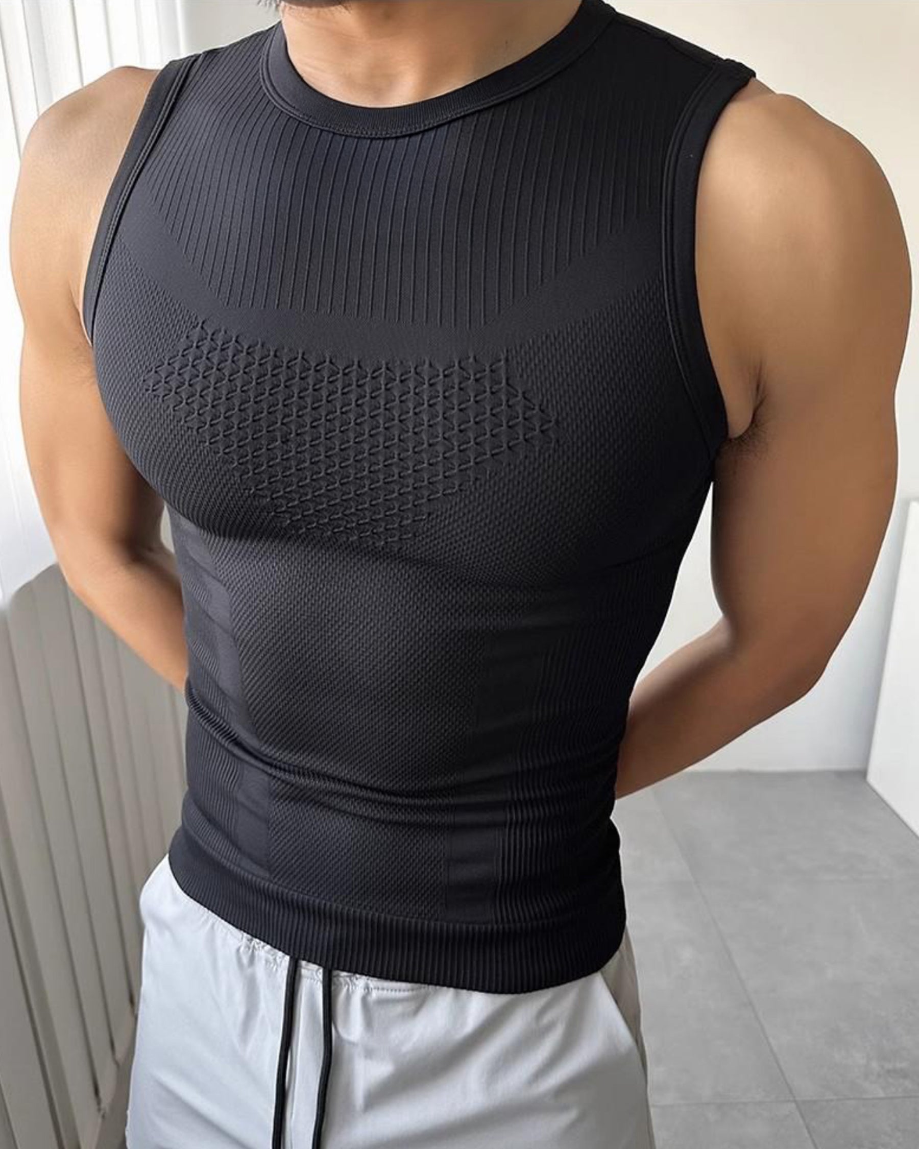 Seamless Quick Dry Stretch Compression Vest New - Ahaselected