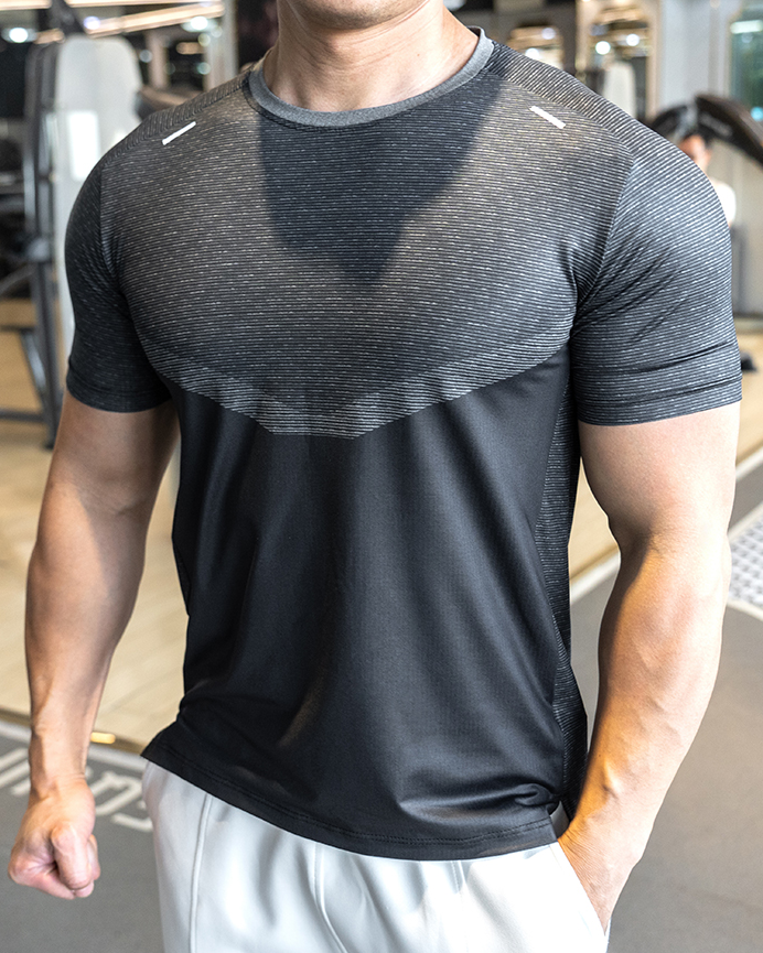 Quick Dry Short Sleeve Training Tee - Ahaselected
