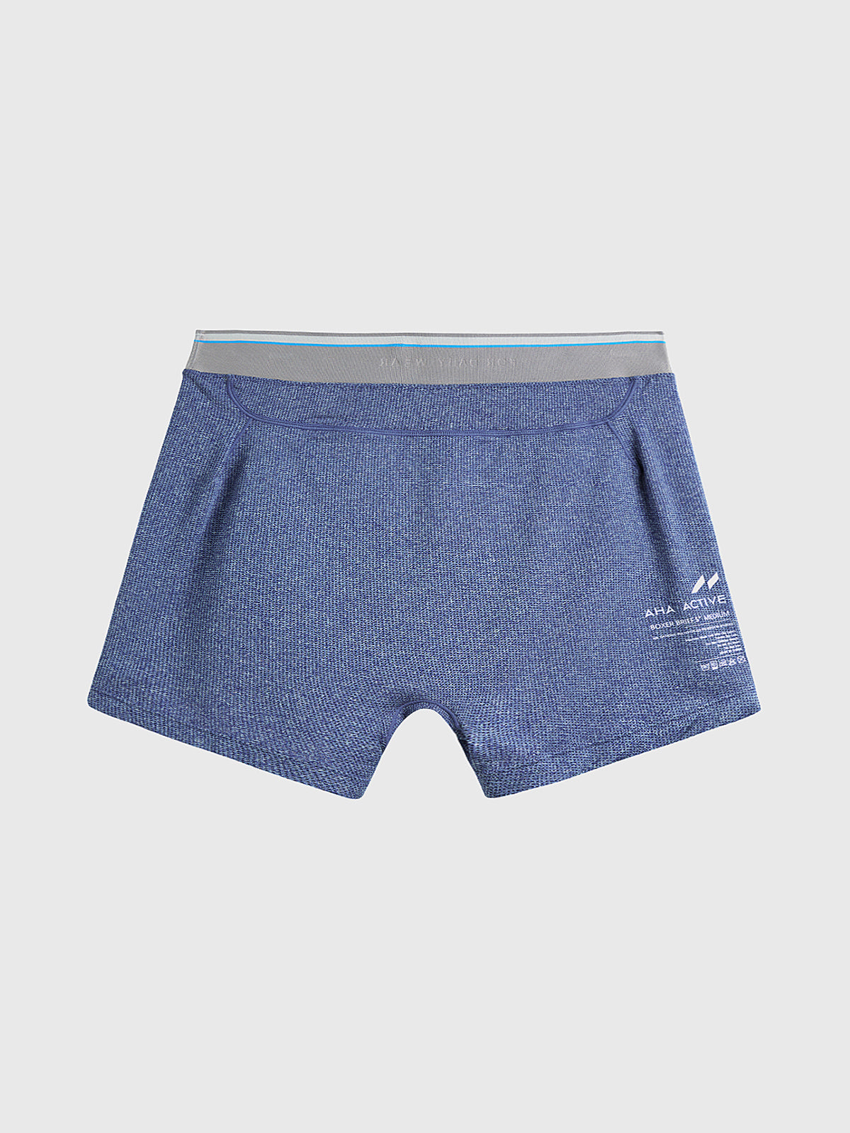 AIRFLOW 5" Performance Boxer Brief-Indigo Heather - Ahaselected