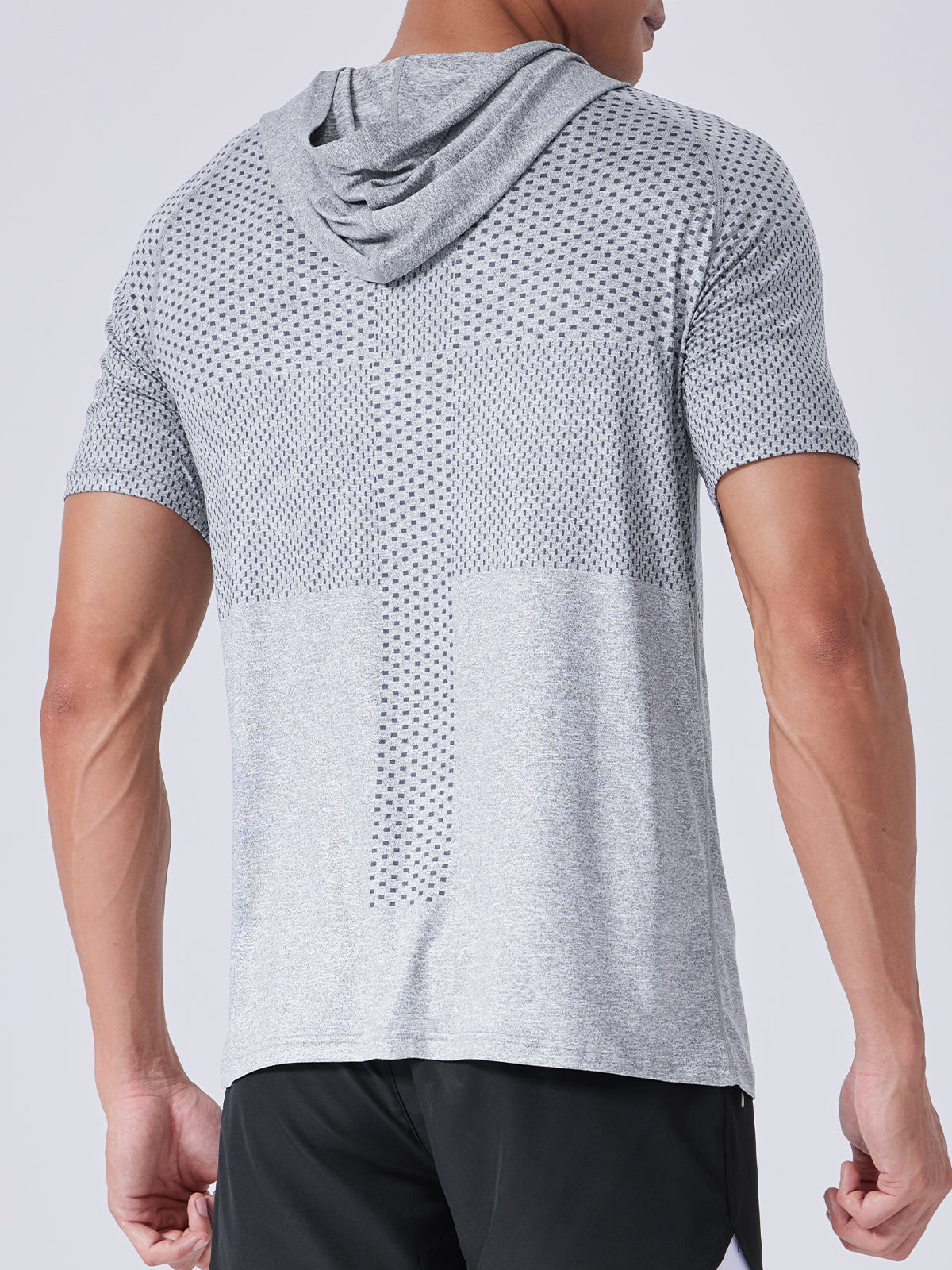 M's Core Hooded Performance Shirt-Short Sleeve - Ahaselected