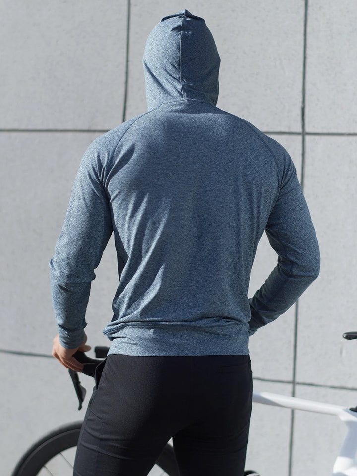 Weichster Performance-Hoodie mit halbem Reißverschluss