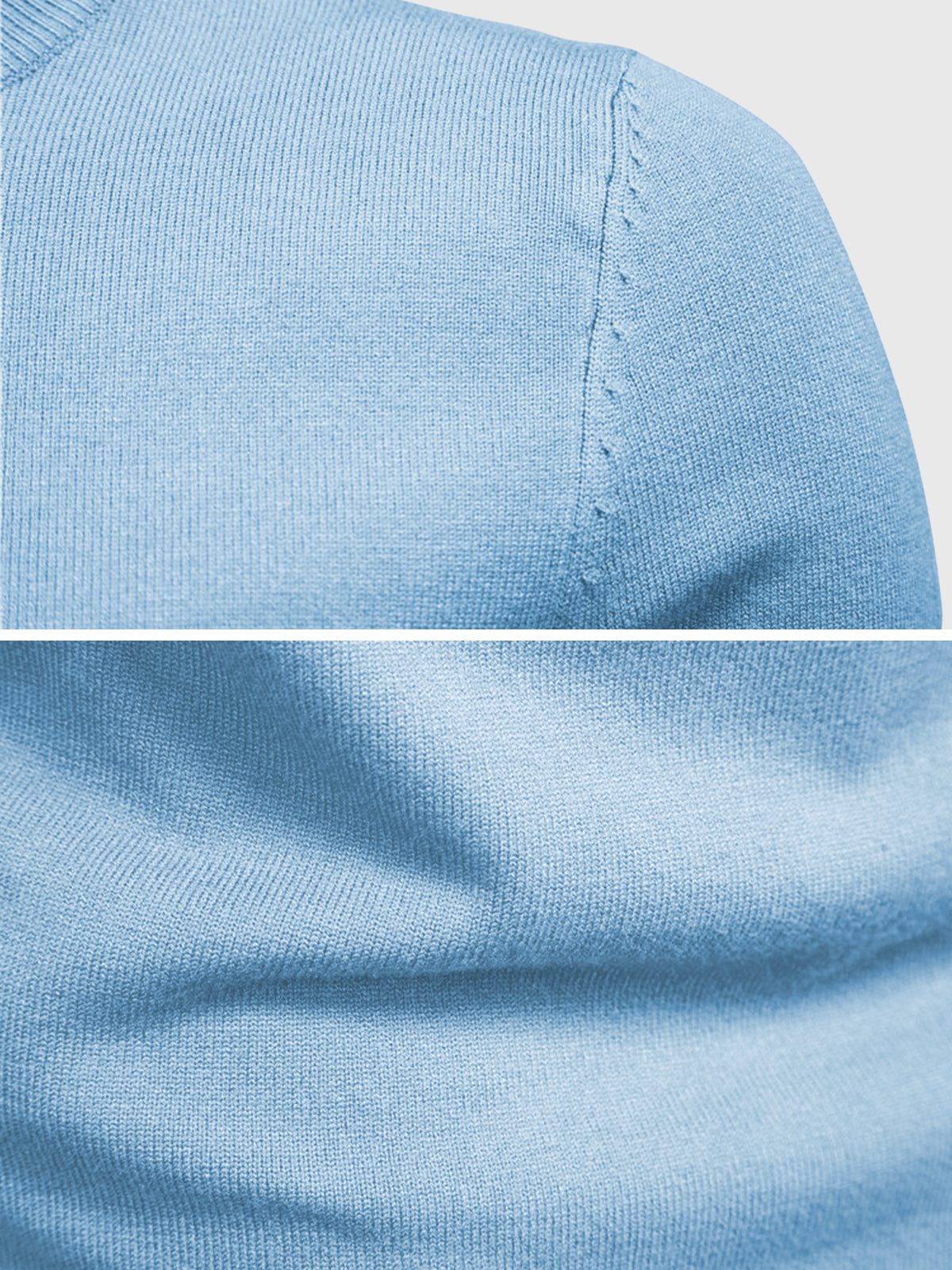 Crewneck Washable Sweater - Ahaselected