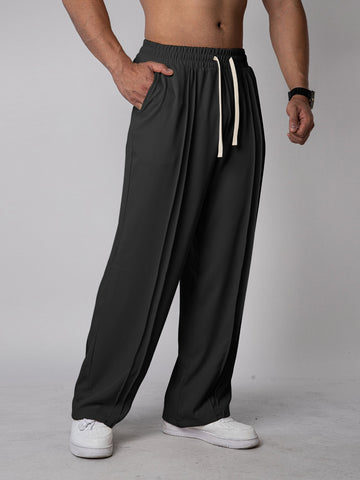 Men's Loose Fit Straight-Leg Sweatpants