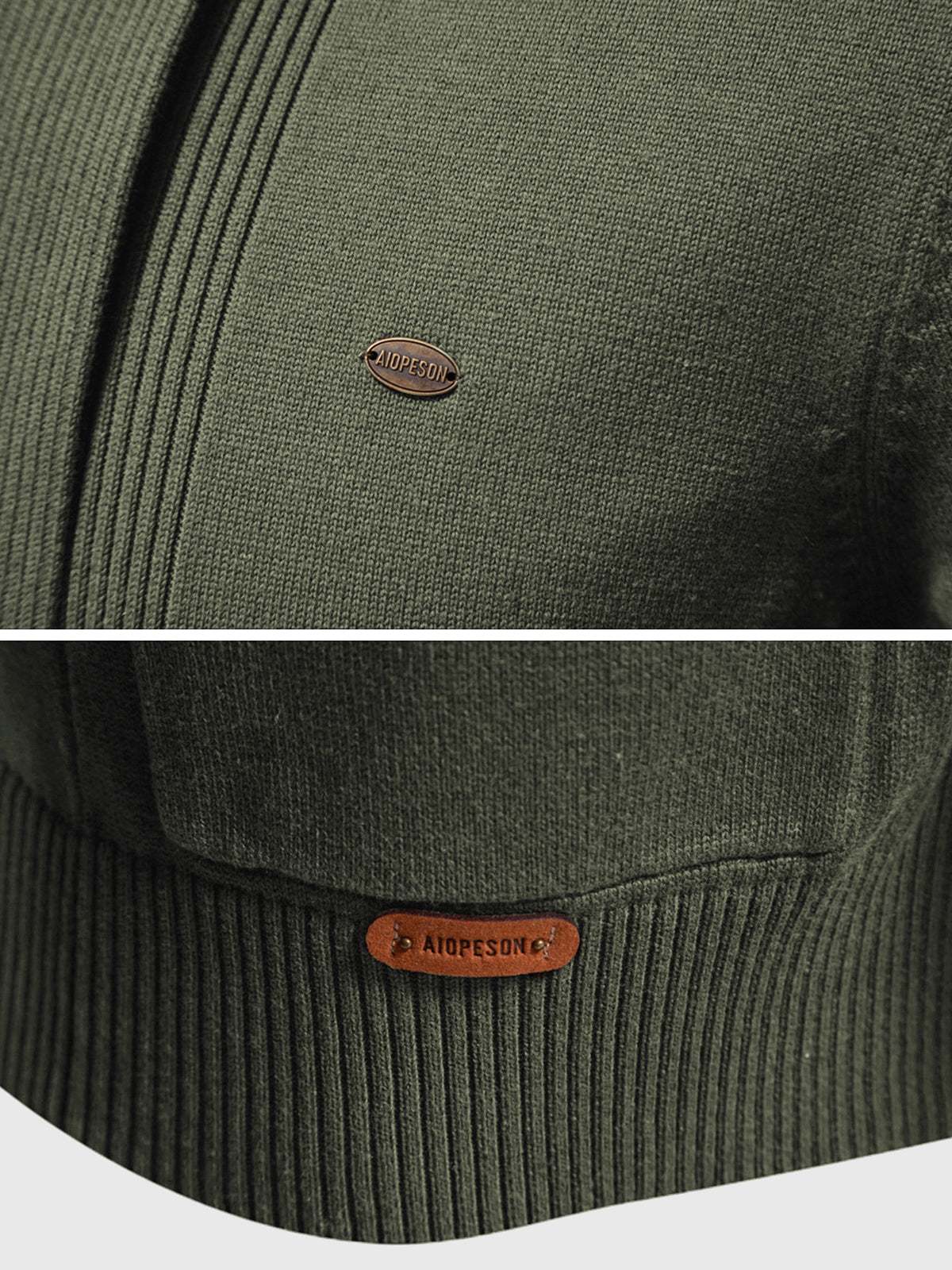 Knit Pocket Cardigan Sweater - Ahaselected