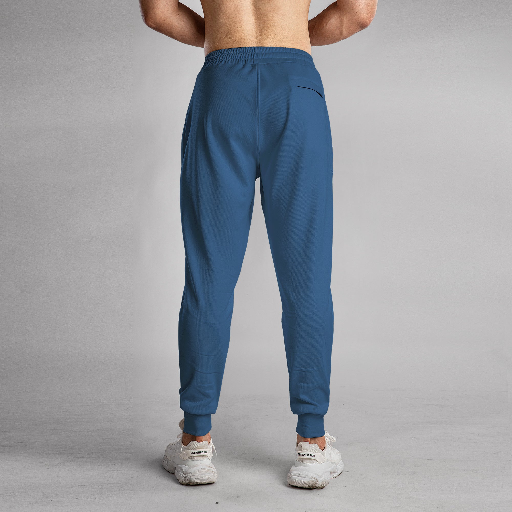 Stretch Performance Panel Joggers with Zipper Pockets - Ahaselected