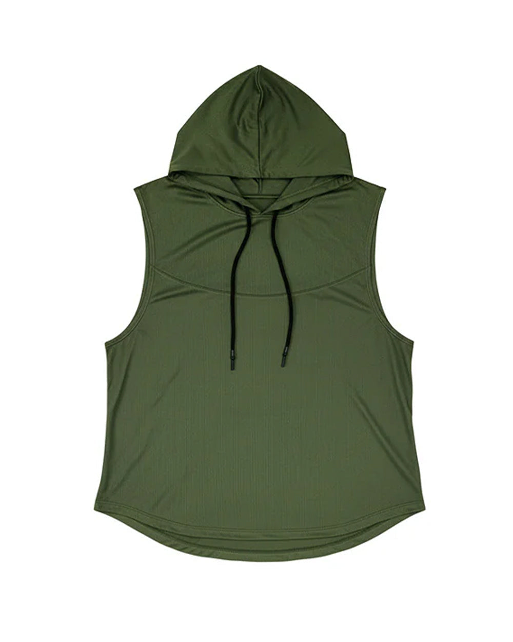 Men’s Muscle Fit Training Hoodie Tank-thumbmail-11