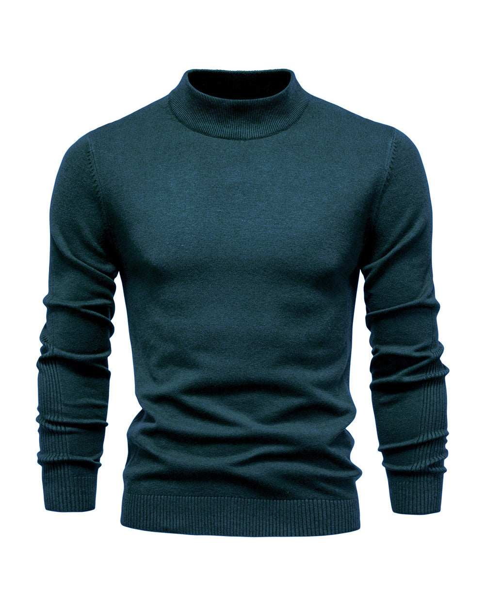 Mockneck Washable Sweater - Ahaselected
