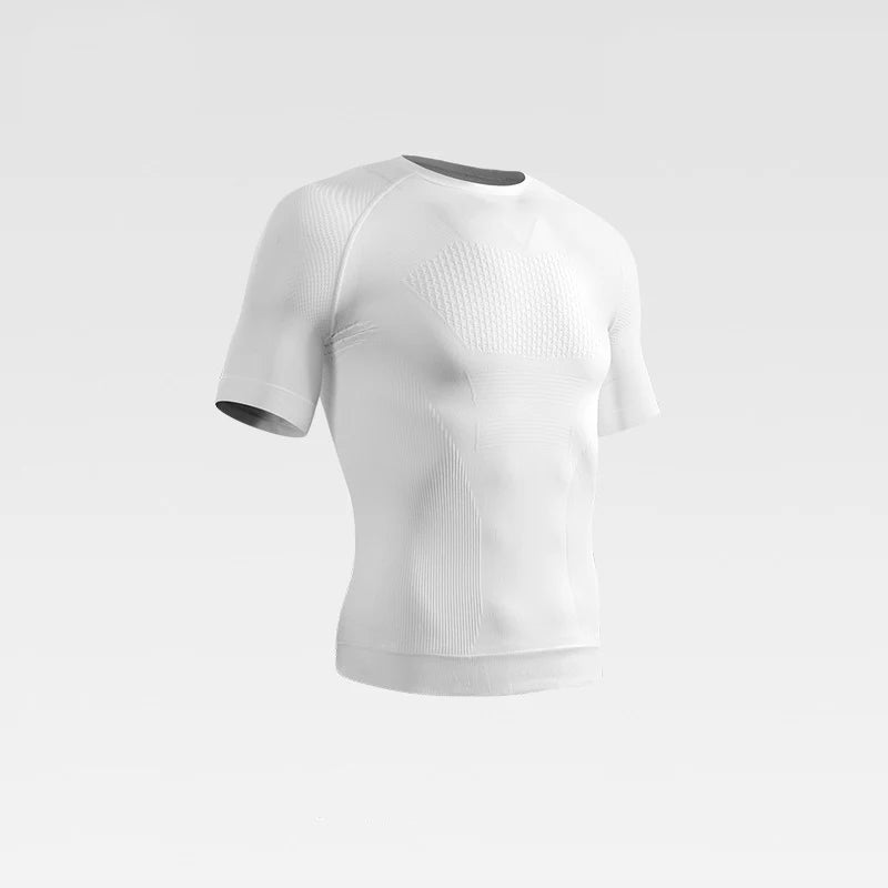 Camiseta de compresión ajustada de secado rápido y sin costuras -thumbmail-6