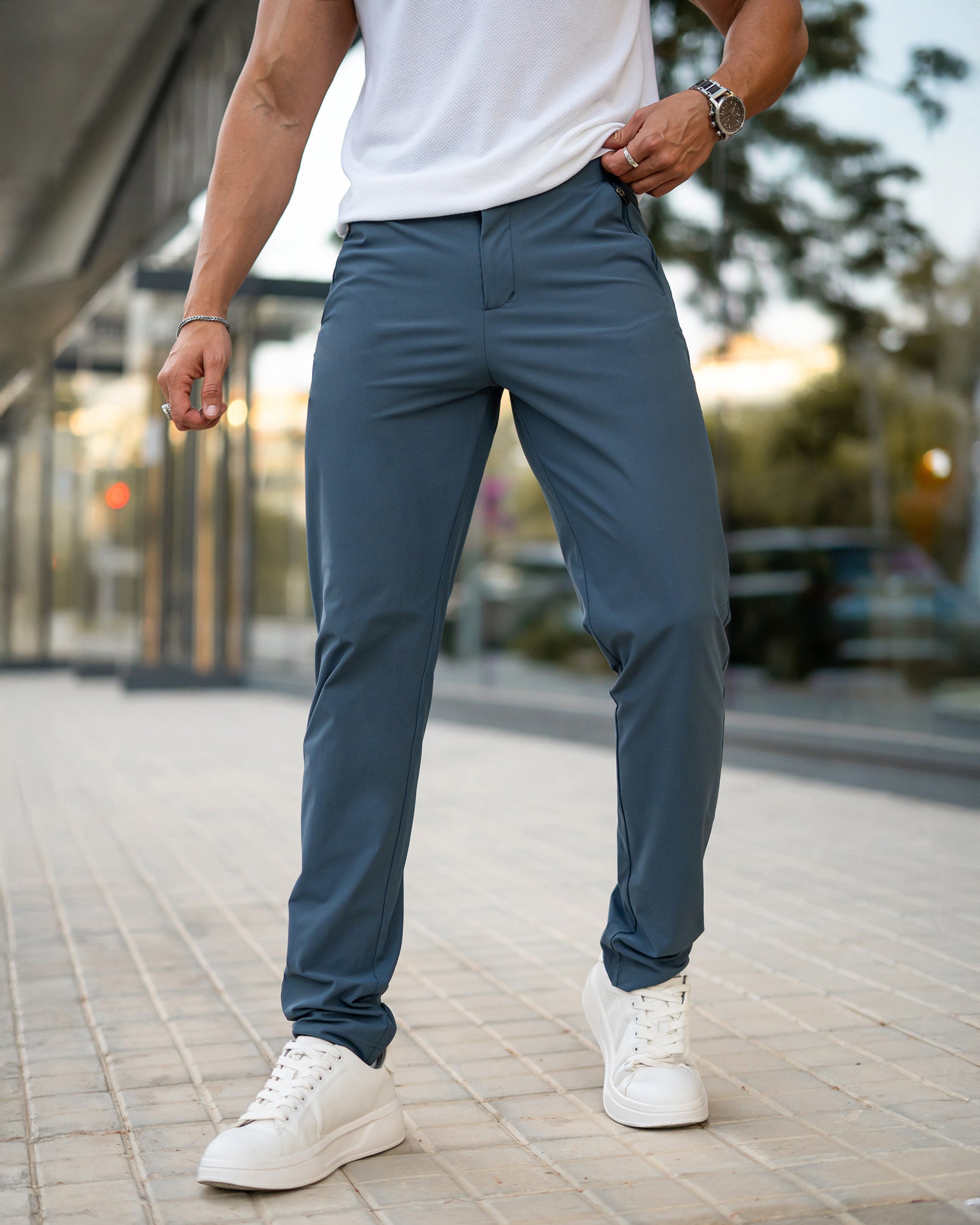 All Day Elite Casual Chino Pants New - Ahaselected