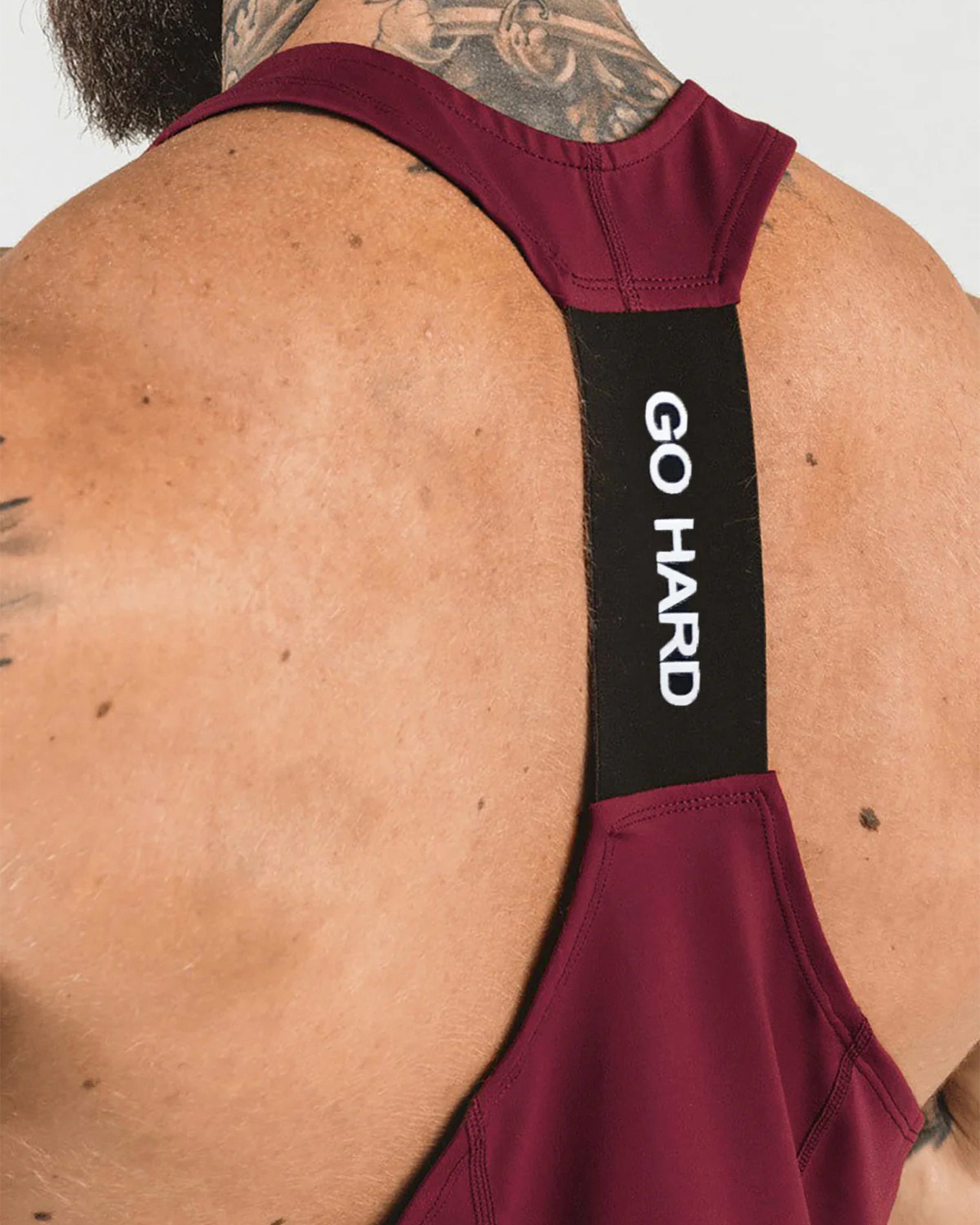 Stay Cool 2.0 Go Hard Gym Stringer Vest Quick Dry New - Ahaselected