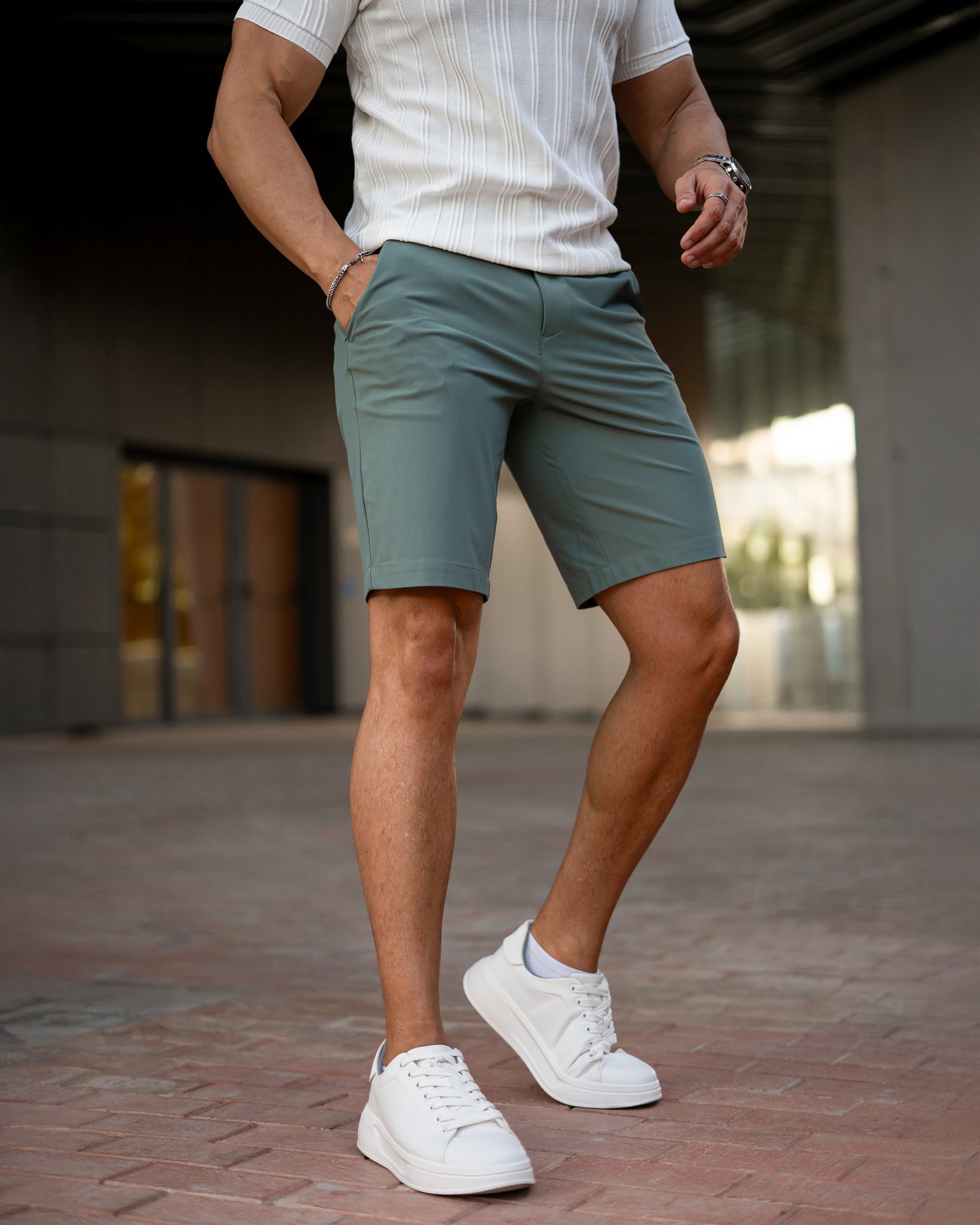 All Day Elite Casual Chino Shorts New - Ahaselected