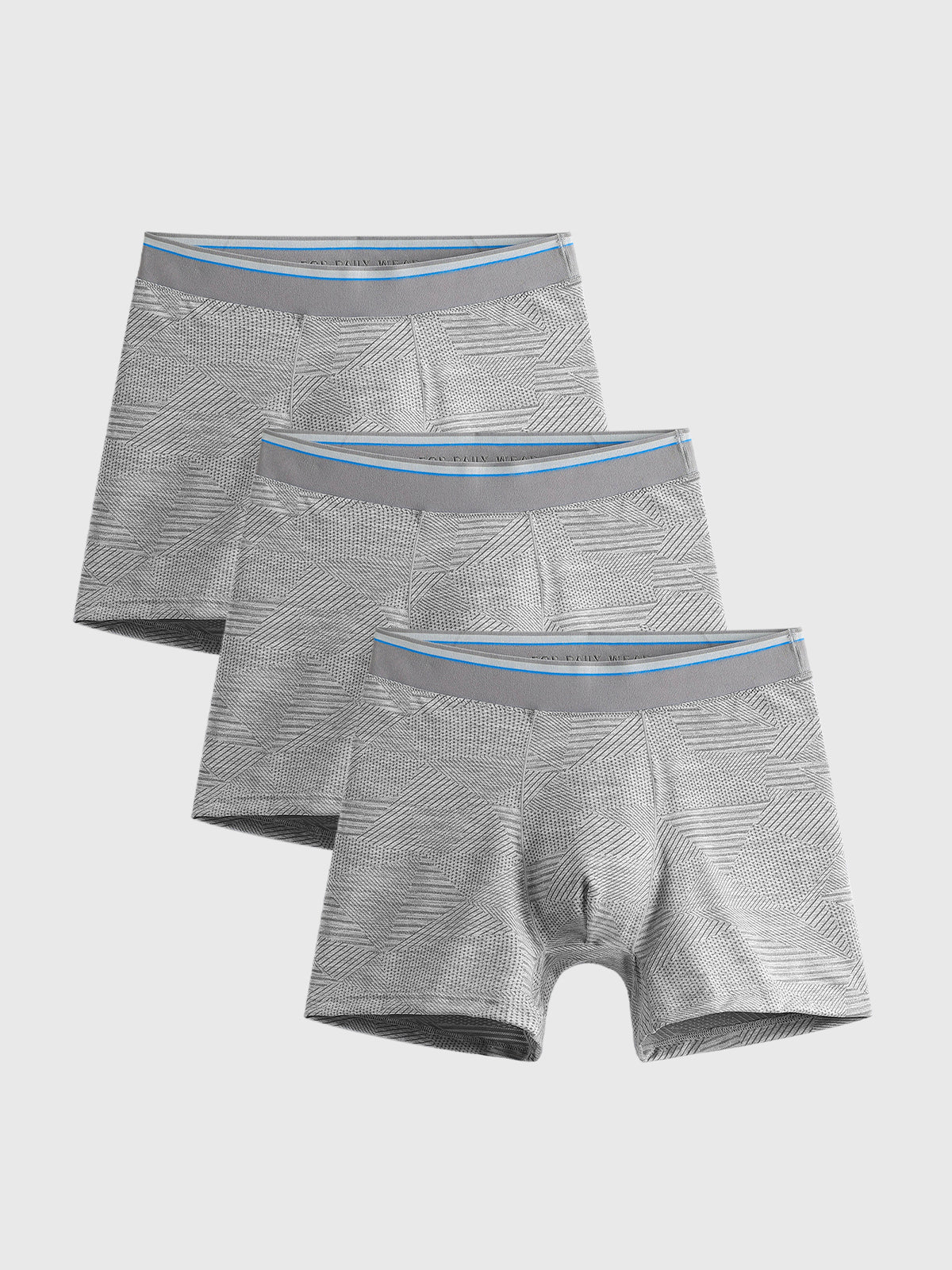 3-Pack AIRFLOW 5" Pattern Boxer Brief - Ahaselected
