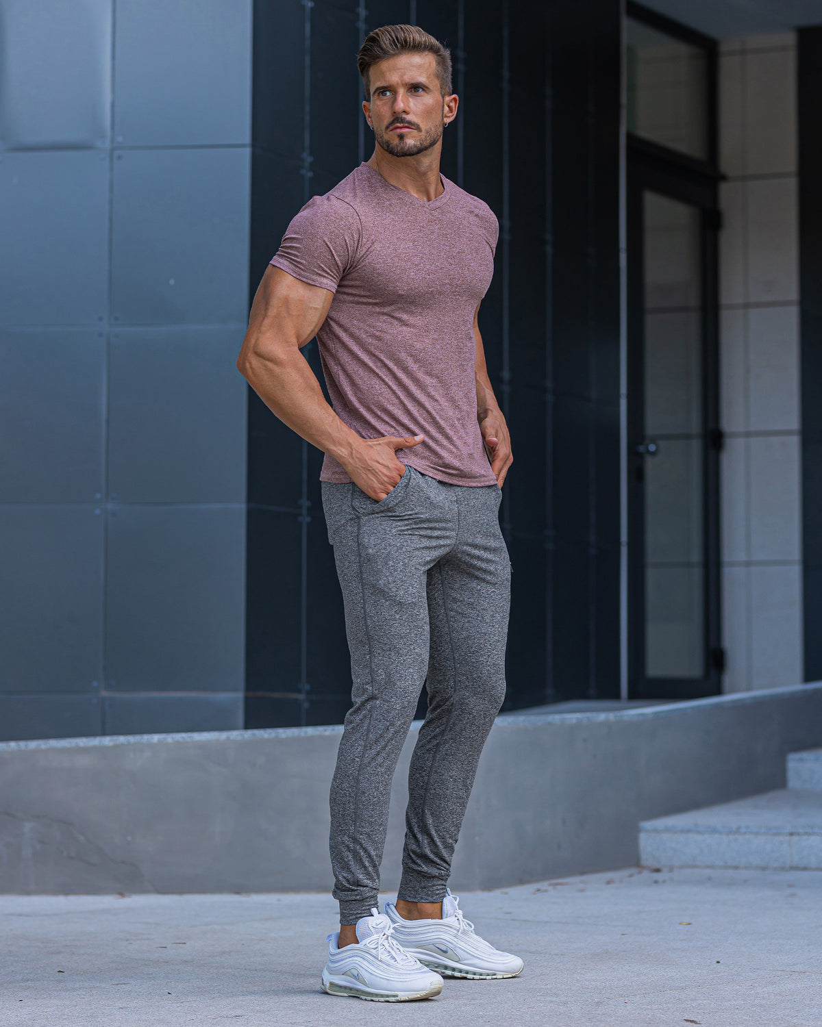 Softest Performance Stretch V-neck Tee - Ahaselected