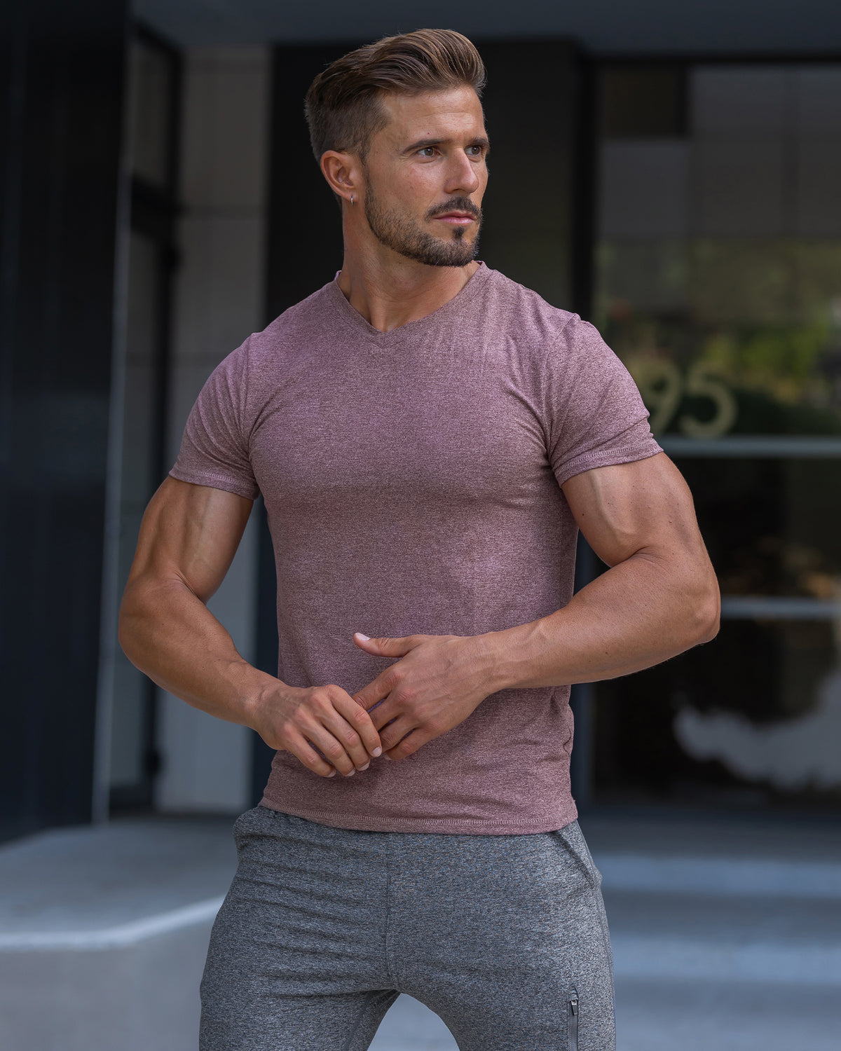 Softest Performance Stretch V-neck Tee - Ahaselected
