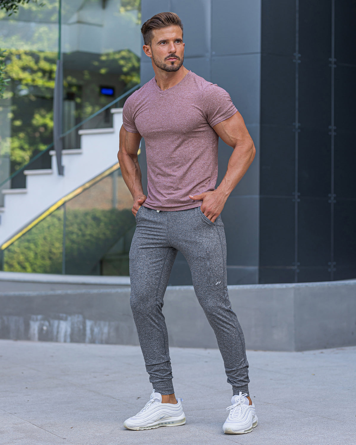 Softest Performance Stretch V-neck Tee - Ahaselected