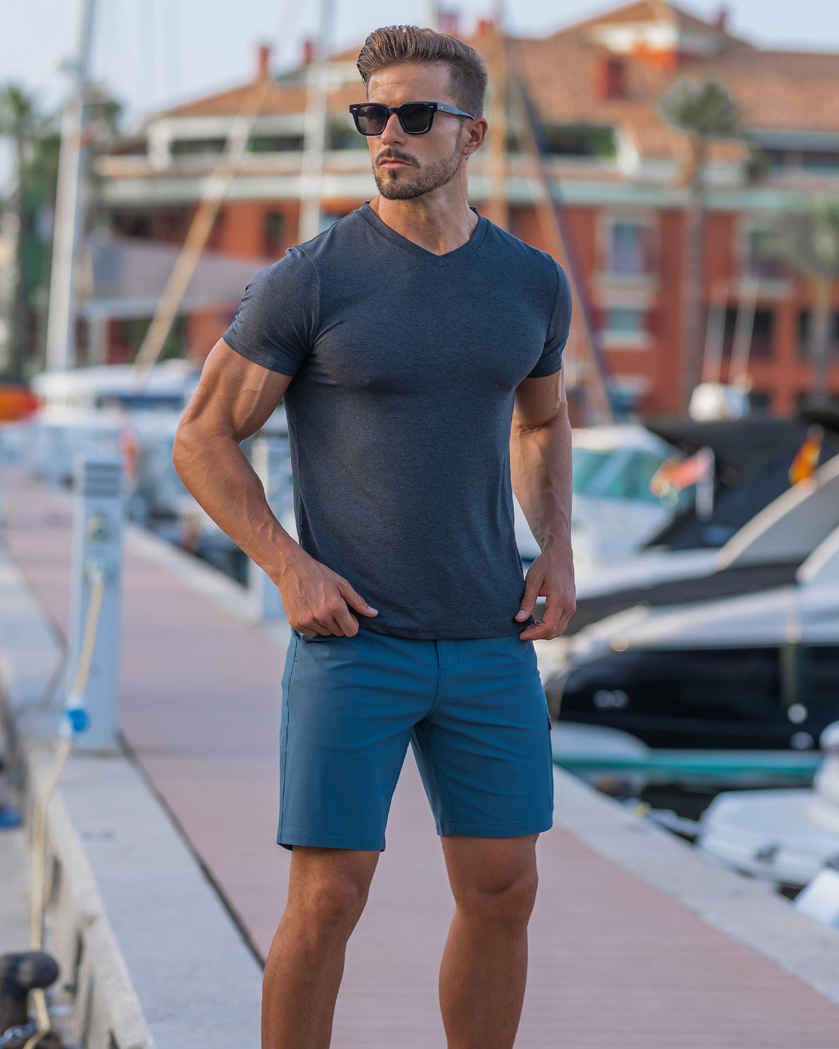 Softest Performance Stretch V-neck Tee - Ahaselected