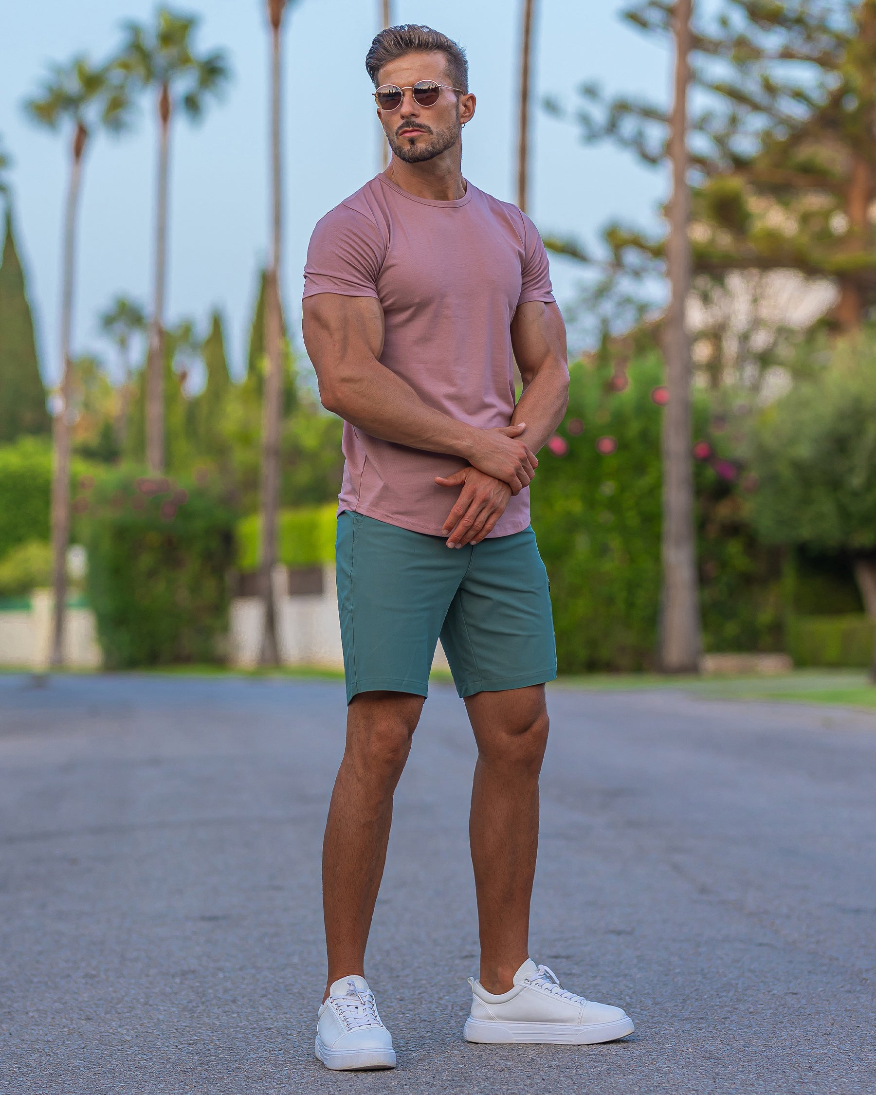 All Day Elite Curve-Hem Tee Short Sleeve New Color - Ahaselected