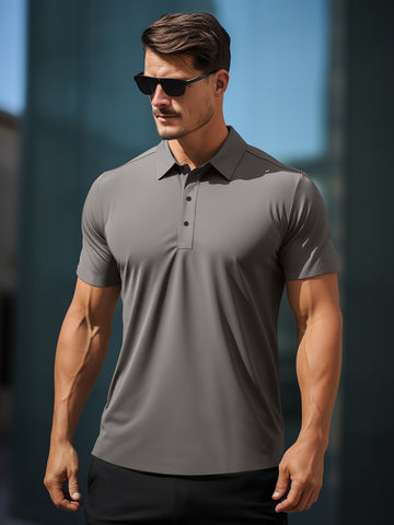 Stay Cool Performance Seamless Polo