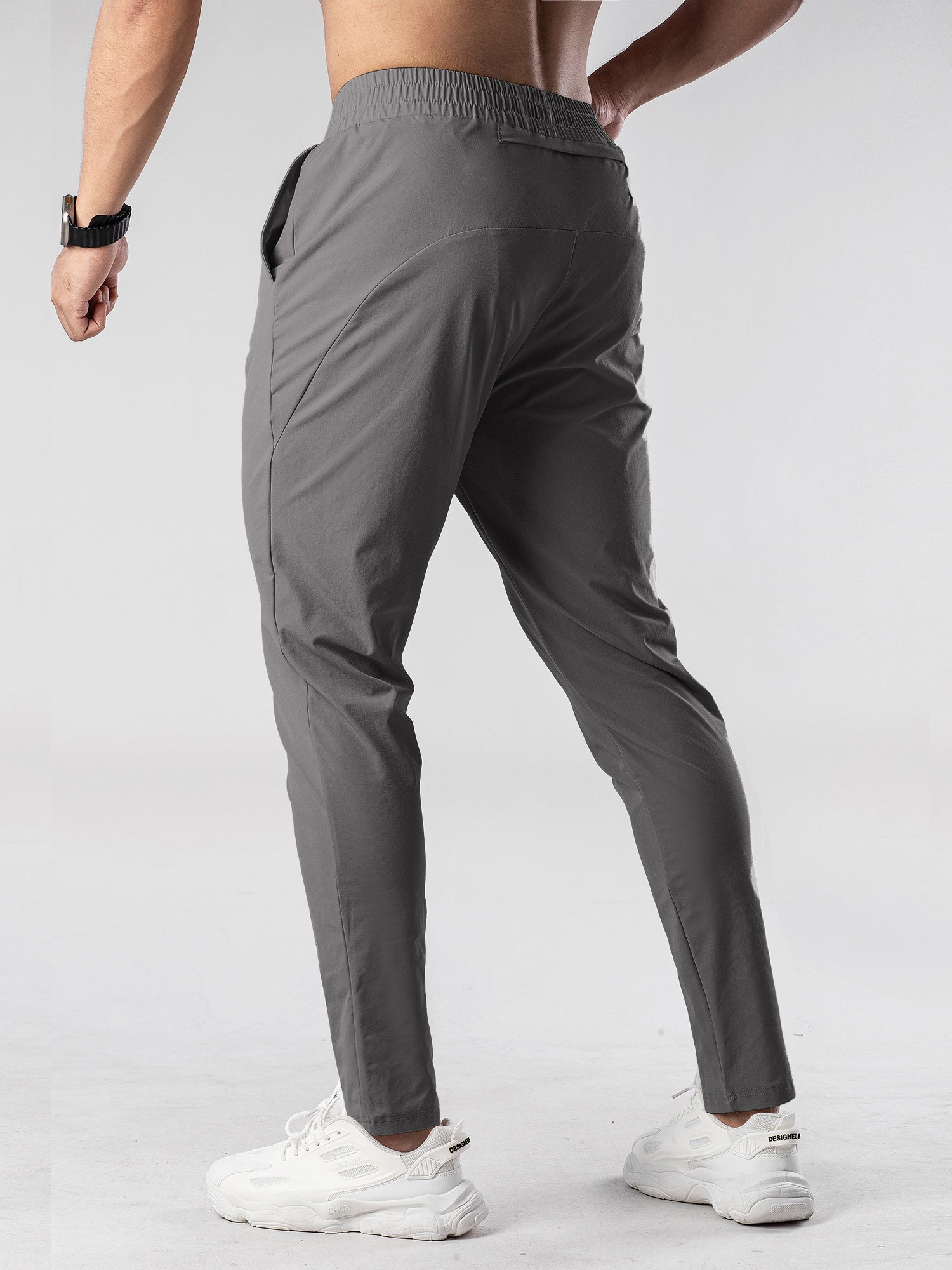 Men’s Quick-Dry Performance Tapered Joggers - Ahaselected