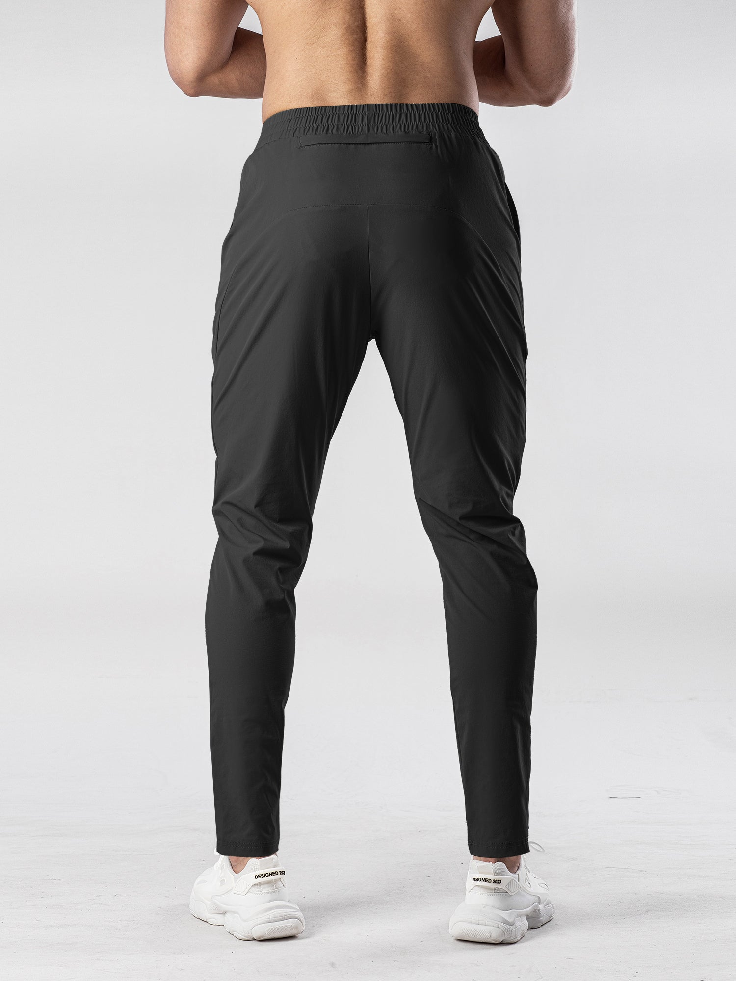 Men’s Quick-Dry Performance Tapered Joggers - Ahaselected