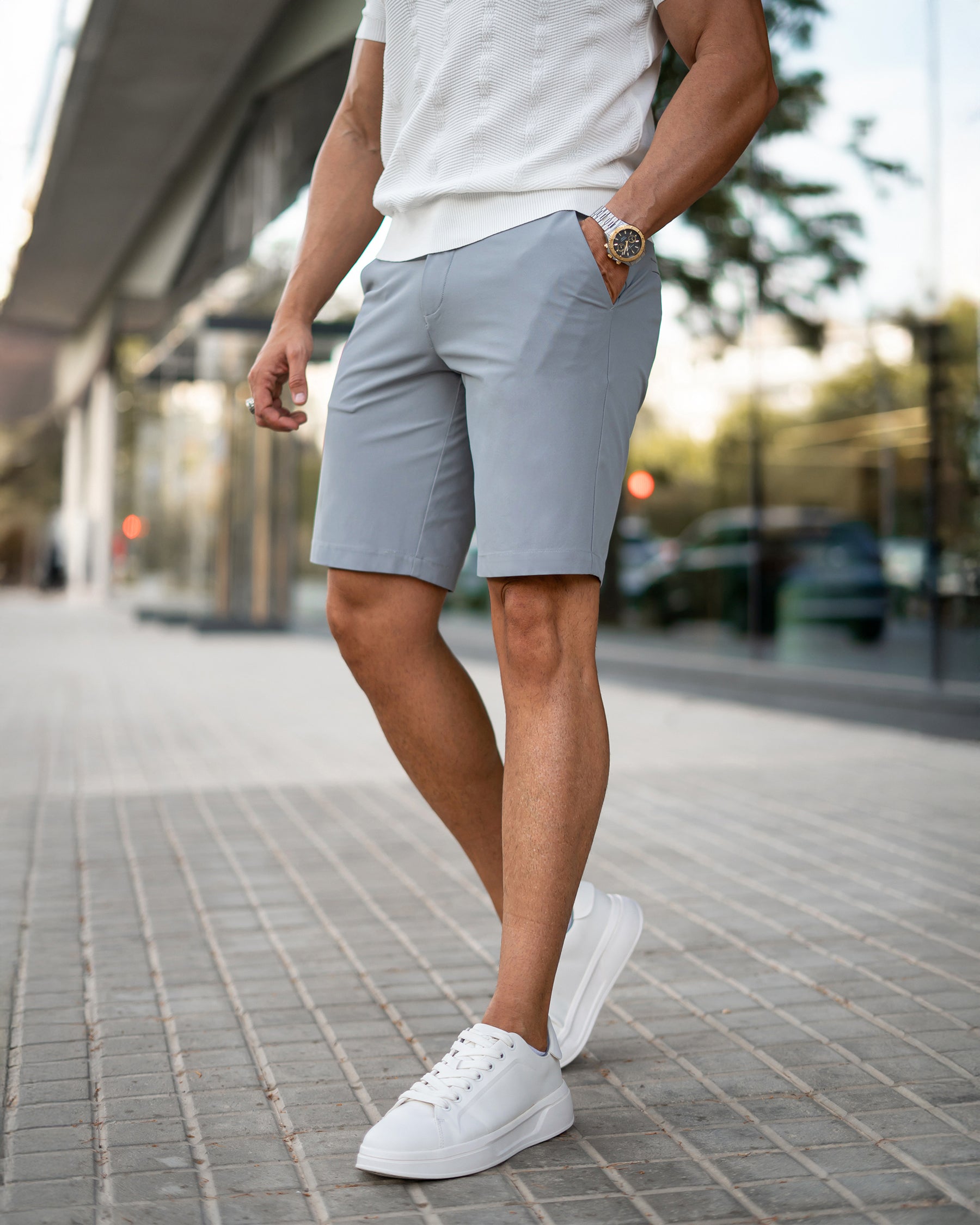 All Day Elite Casual Chino Shorts New - Ahaselected
