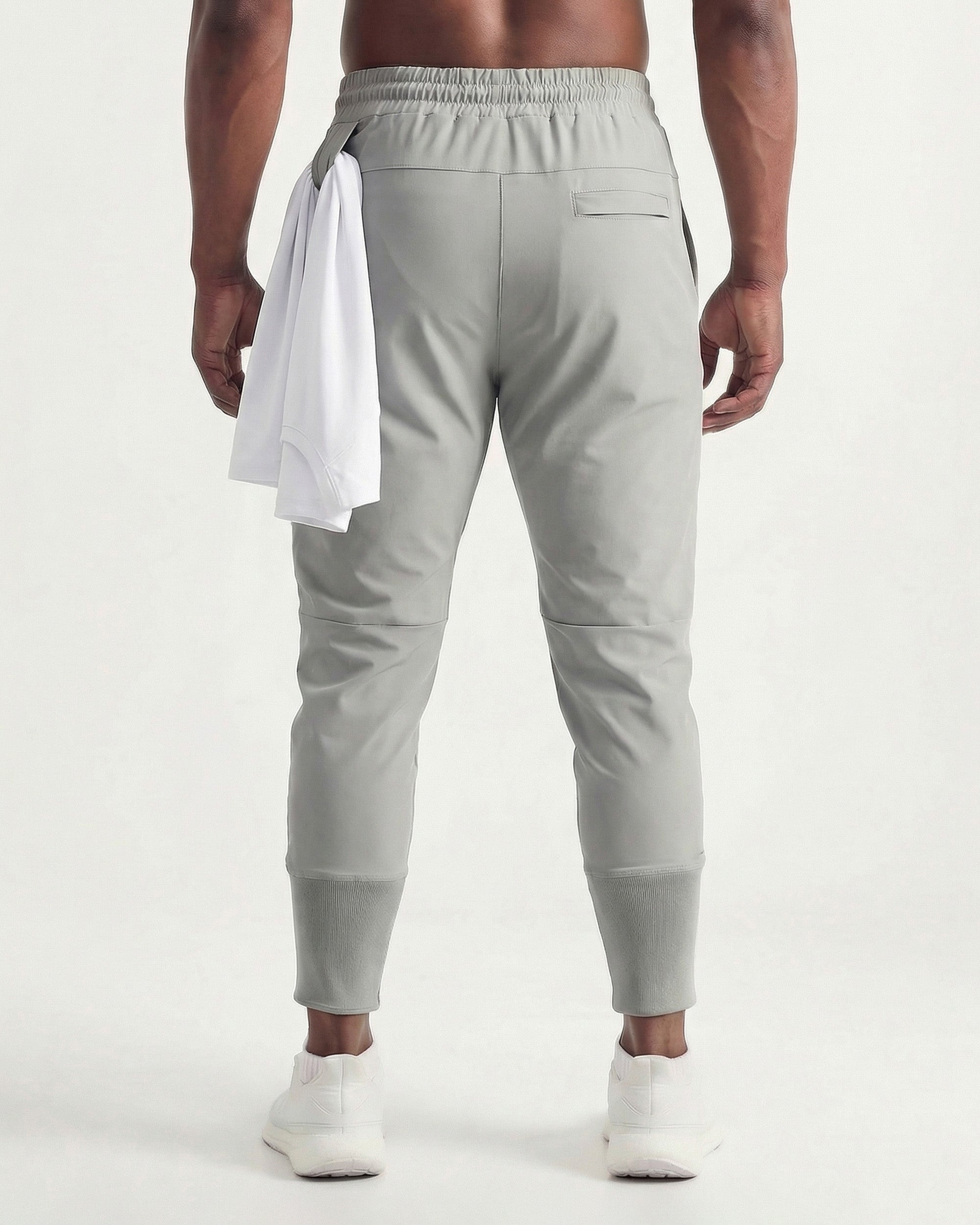 Pantalon de jogging cargo athlétique Stay Cool à côtes hautes-thumbmail-3