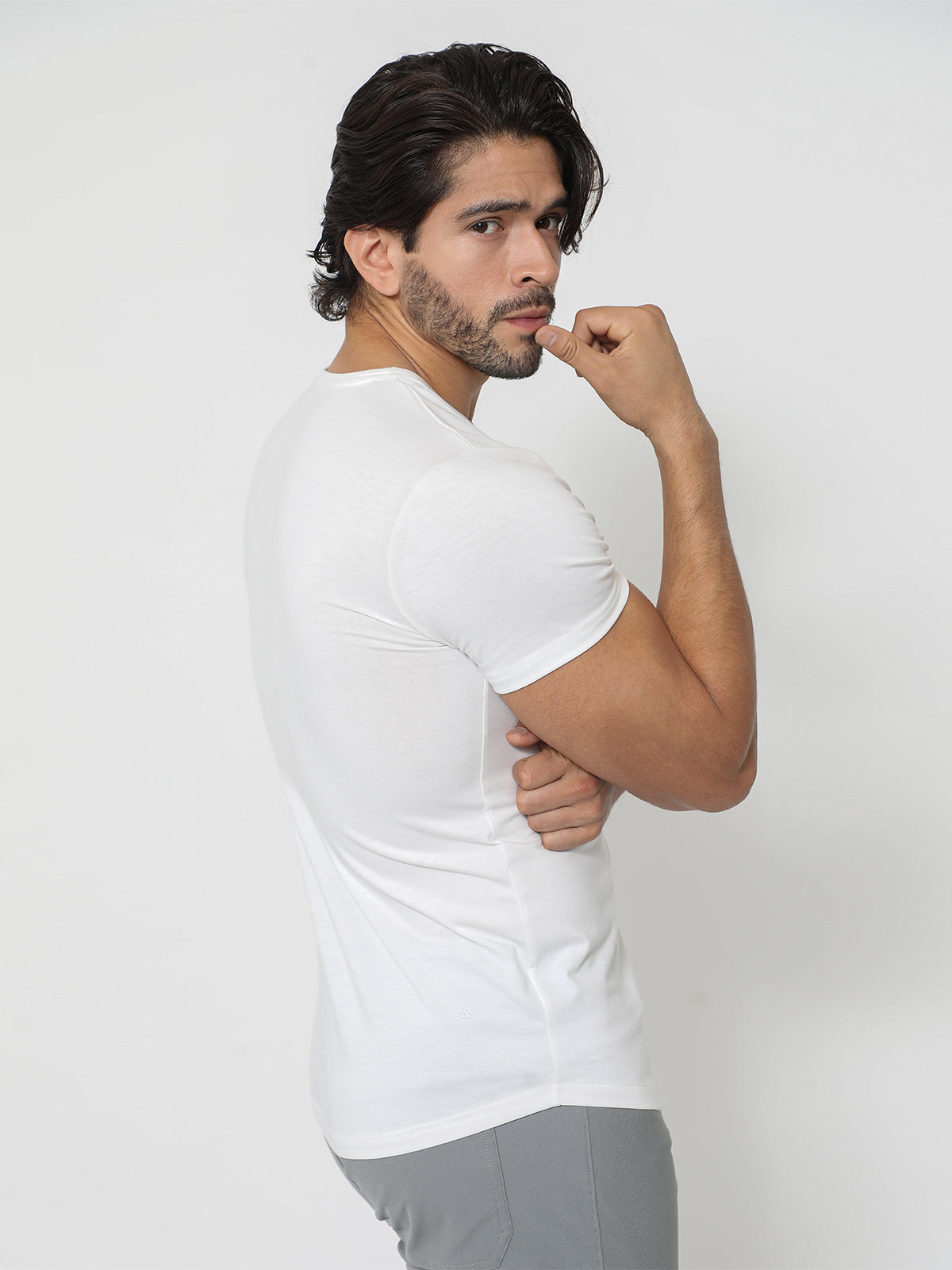 All Day Elite Curve-Hem Tee Short Sleeve New - Ahaselected