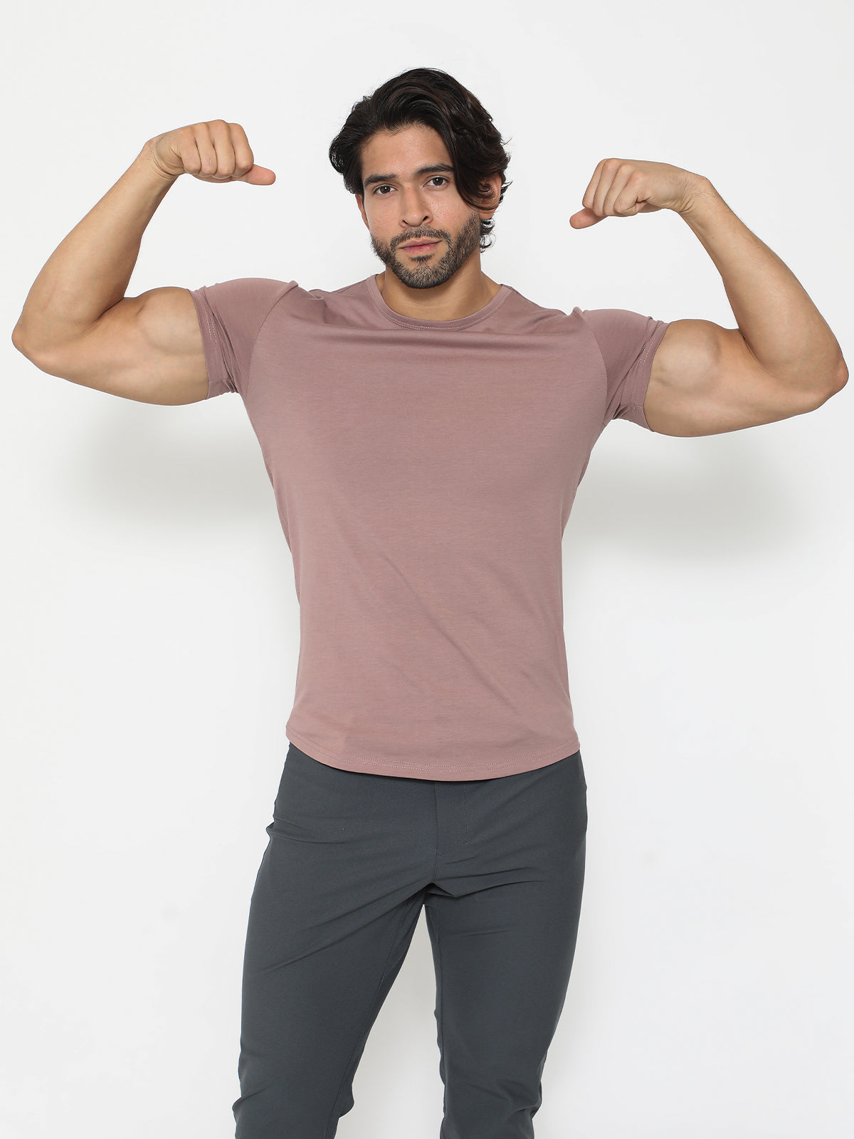 5-Pack All Day Elite Curve-Hem Tee Short Sleeve - Ahaselected