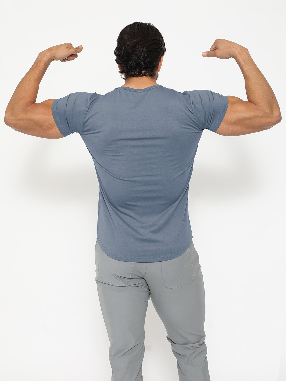 5-Pack All Day Elite Curve-Hem Tee Short Sleeve - Ahaselected