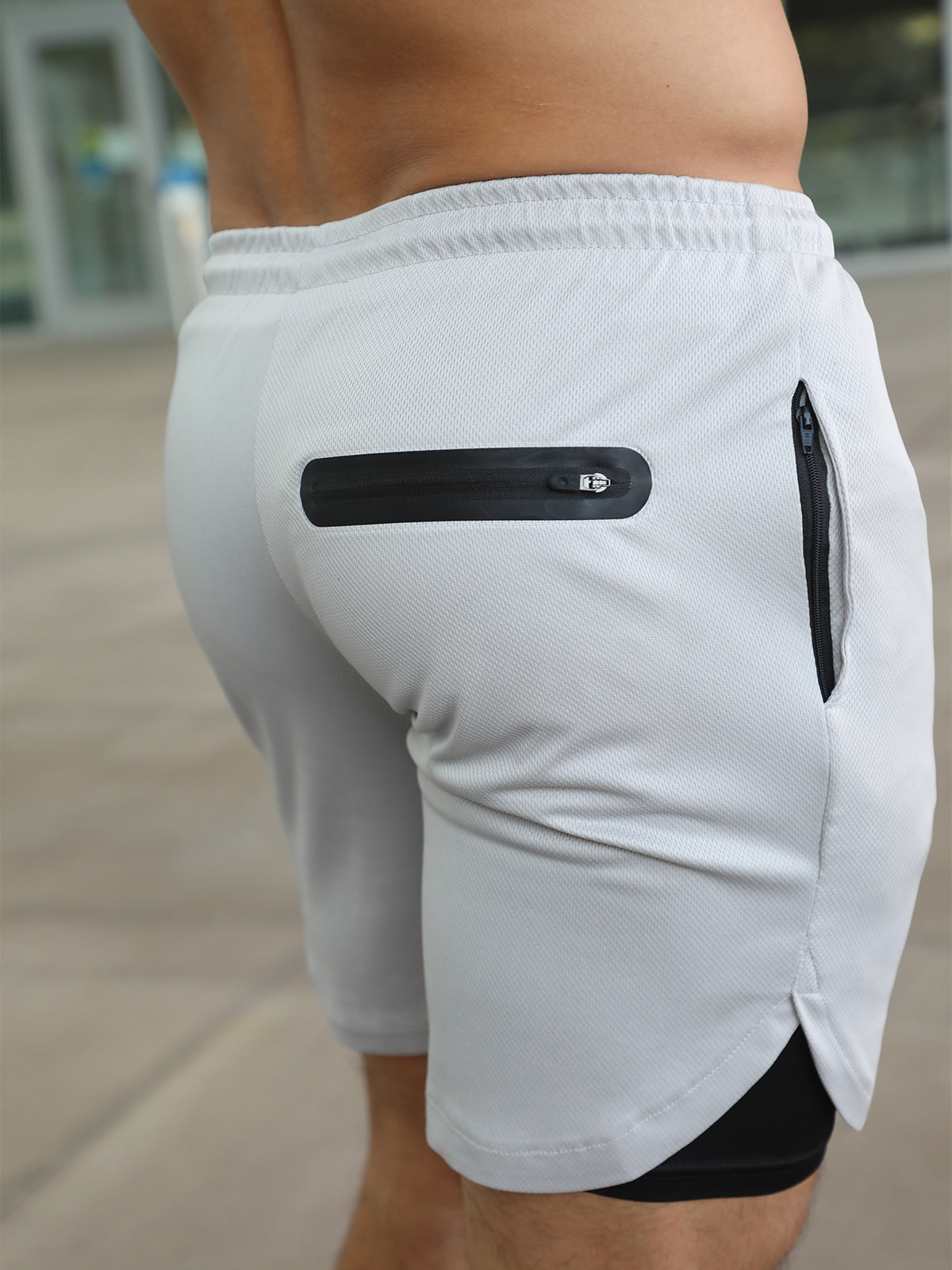 8" Kinetic Pocket Lined 2 in 1 Mesh Short - Ahaselected