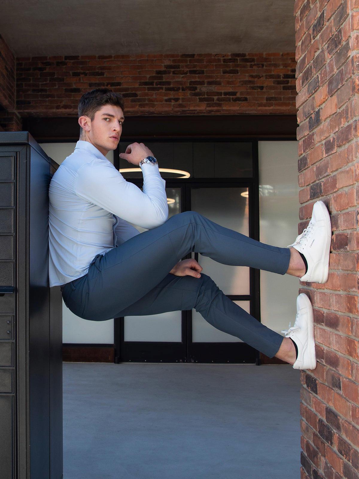 All Day Elite Performance™ Tapered Slim Fit Chino Pants - Ahaselected