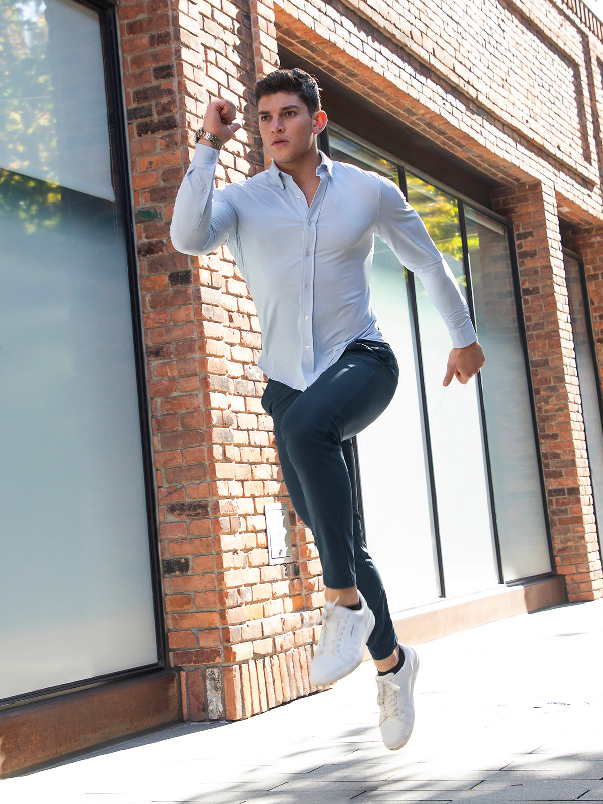 All Day Elite Performance™ Tapered Slim Fit Chino Pants - Ahaselected