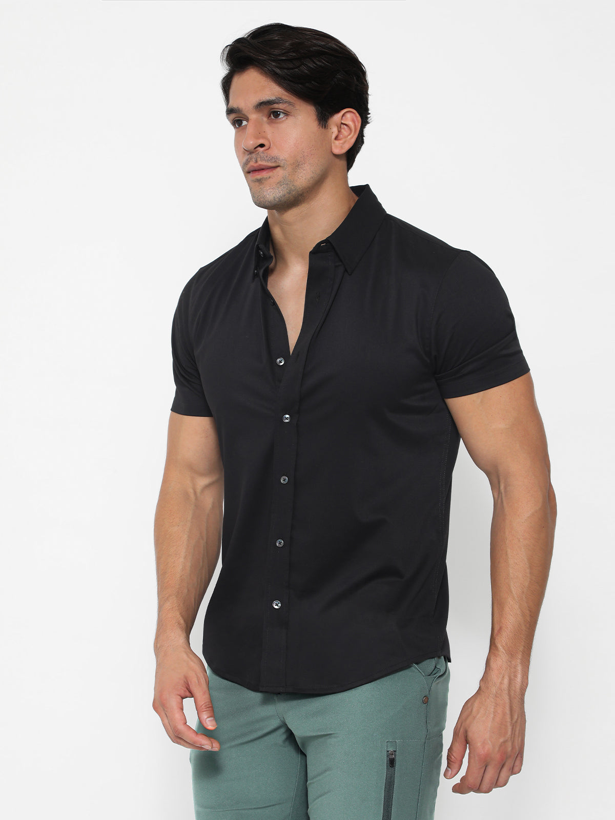 Bamboo Performance Short Sleeve Shirt - Ahaselected