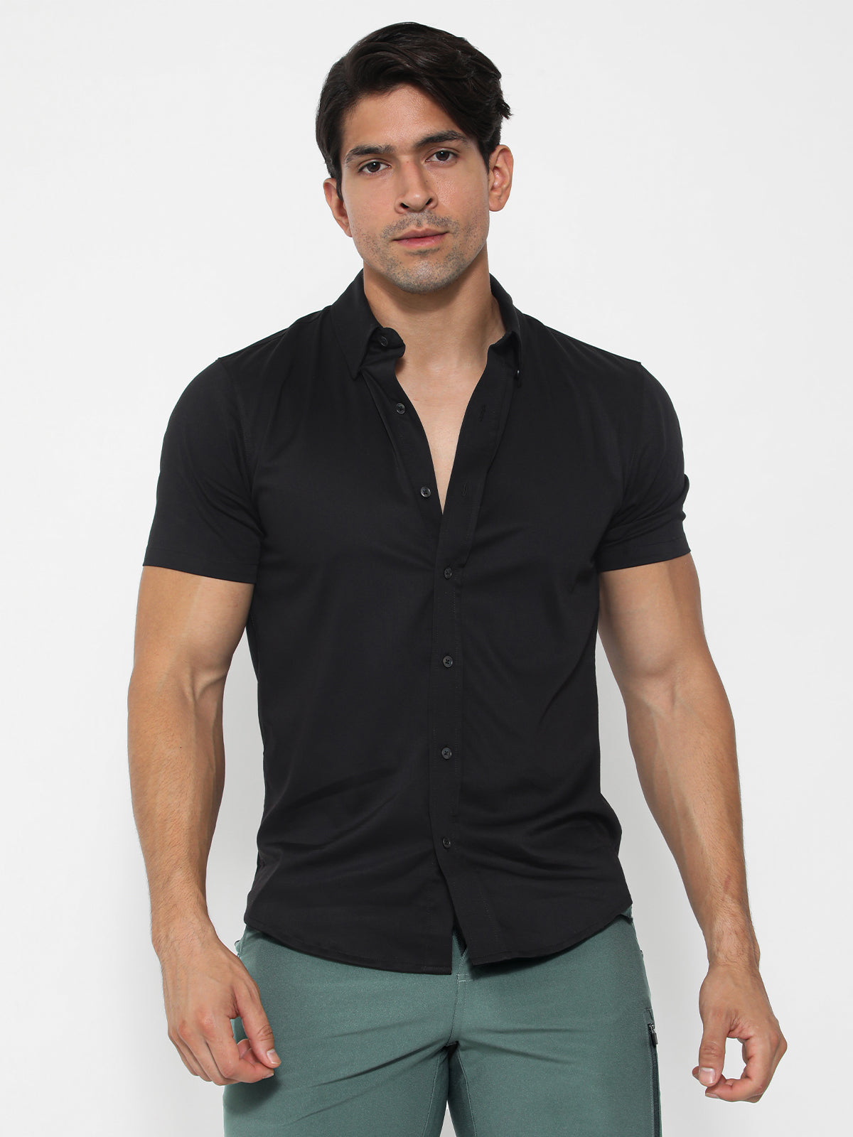 Bamboo Performance Short Sleeve Shirt - Ahaselected