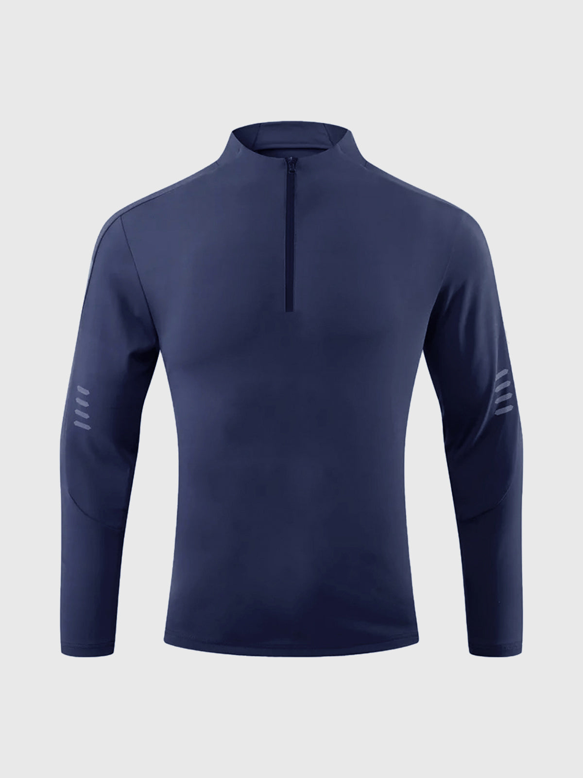 Evolution Half Zip Long Sleeves Shirt Workout Baselayer - Ahaselected