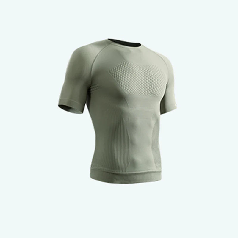 Camiseta de compresión ajustada de secado rápido y sin costuras -thumbmail-27