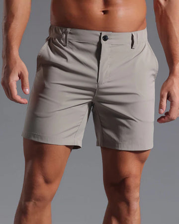 Men’s Quick-Dry Stretch Casual Shorts-6" Inseam