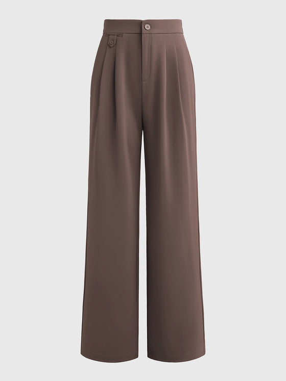 Comfy Wide-Leg Pants - Ahaselected