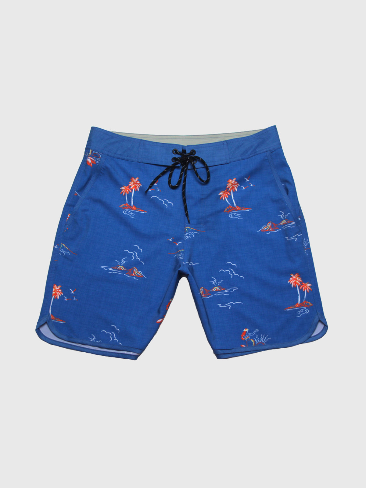 M's Cruise Boardshort Scalloped Leg - Ahaselected