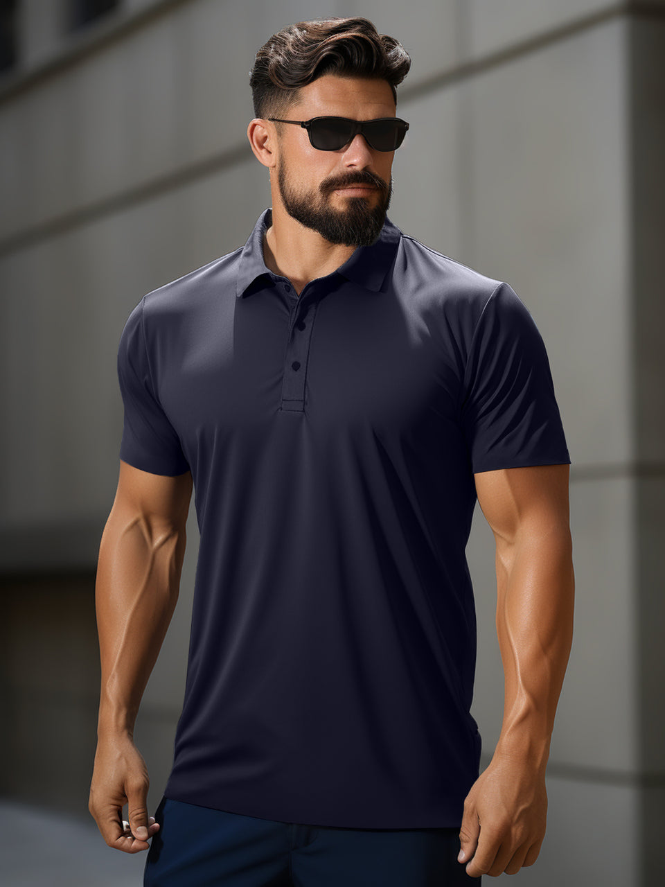 M's Stay Cool Performance Seamless Polo | Ahaselected