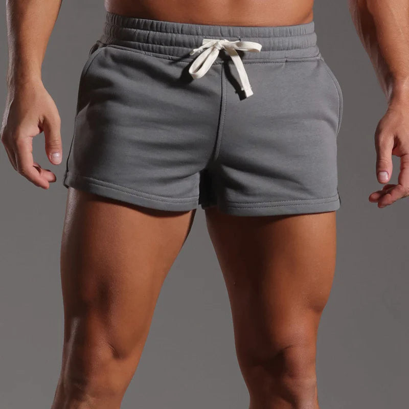 Shorts da uomo in cotone comfort con coulisse, cavallo interno da 2"-thumbmail-37