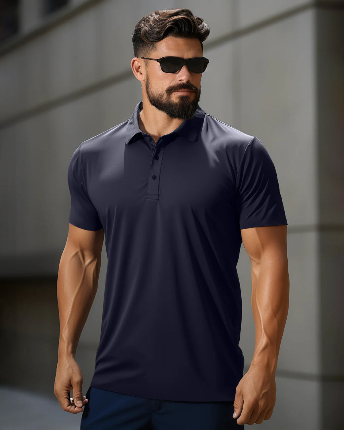 Stay Cool Performance Seamless Stretch Polo - Ahaselected