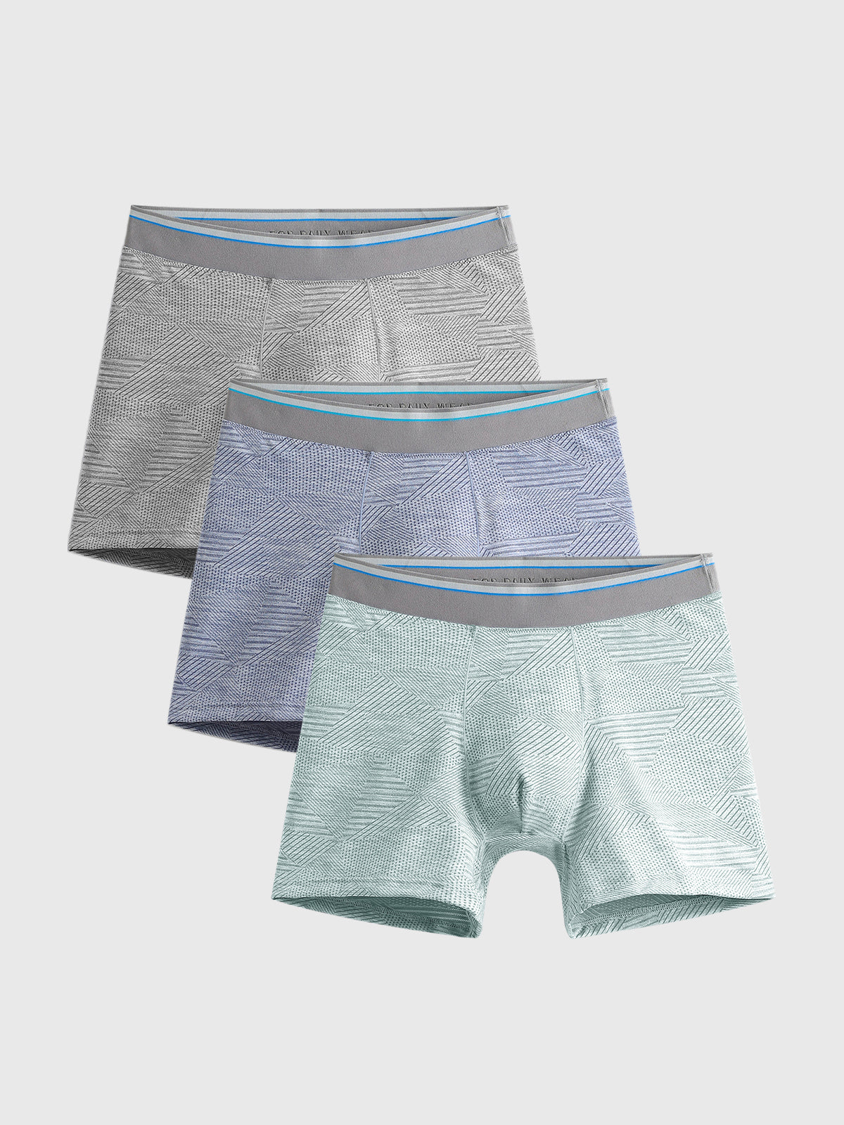 3-Pack AIRFLOW 5" Pattern Boxer Brief - Ahaselected
